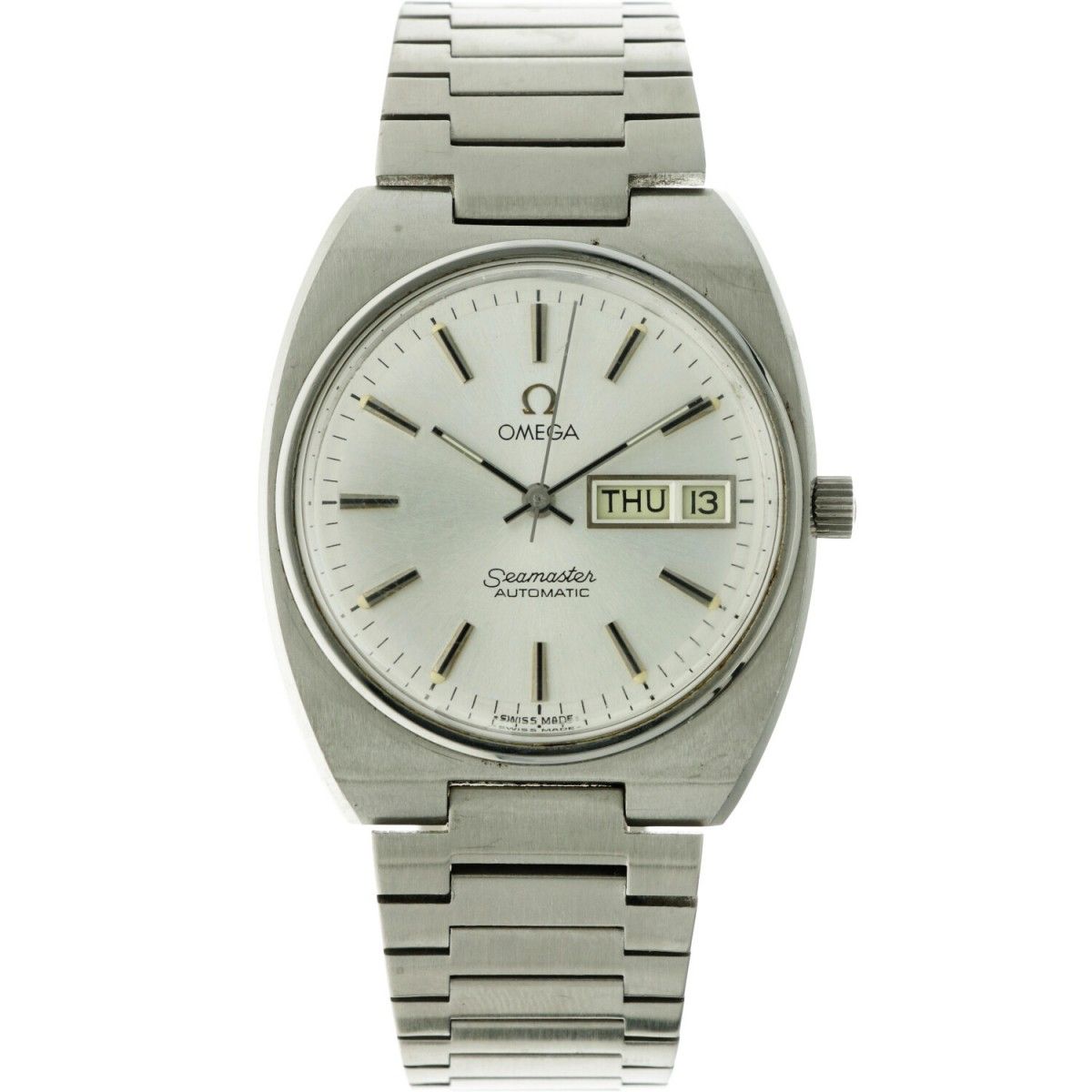 Omega Seamaster 166.0216 - Men's watch - 1984. Caja: acero - brazalete: acero - &hellip;