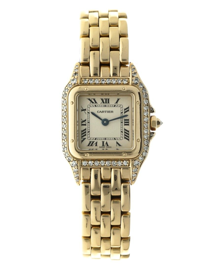 Cartier Panthère 8057915 - Ladies watch - apprx. 1990. Boîtier : or jaune (18 kt&hellip;