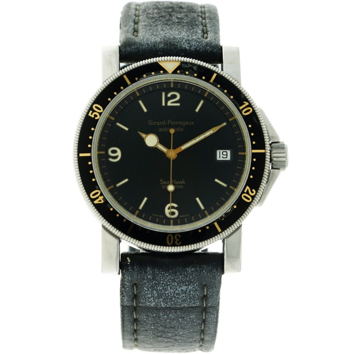 Girard-Perregaux Sea-Hawk 7100 - Men's watch - apprx. 1999. Boîtier : acier - br&hellip;
