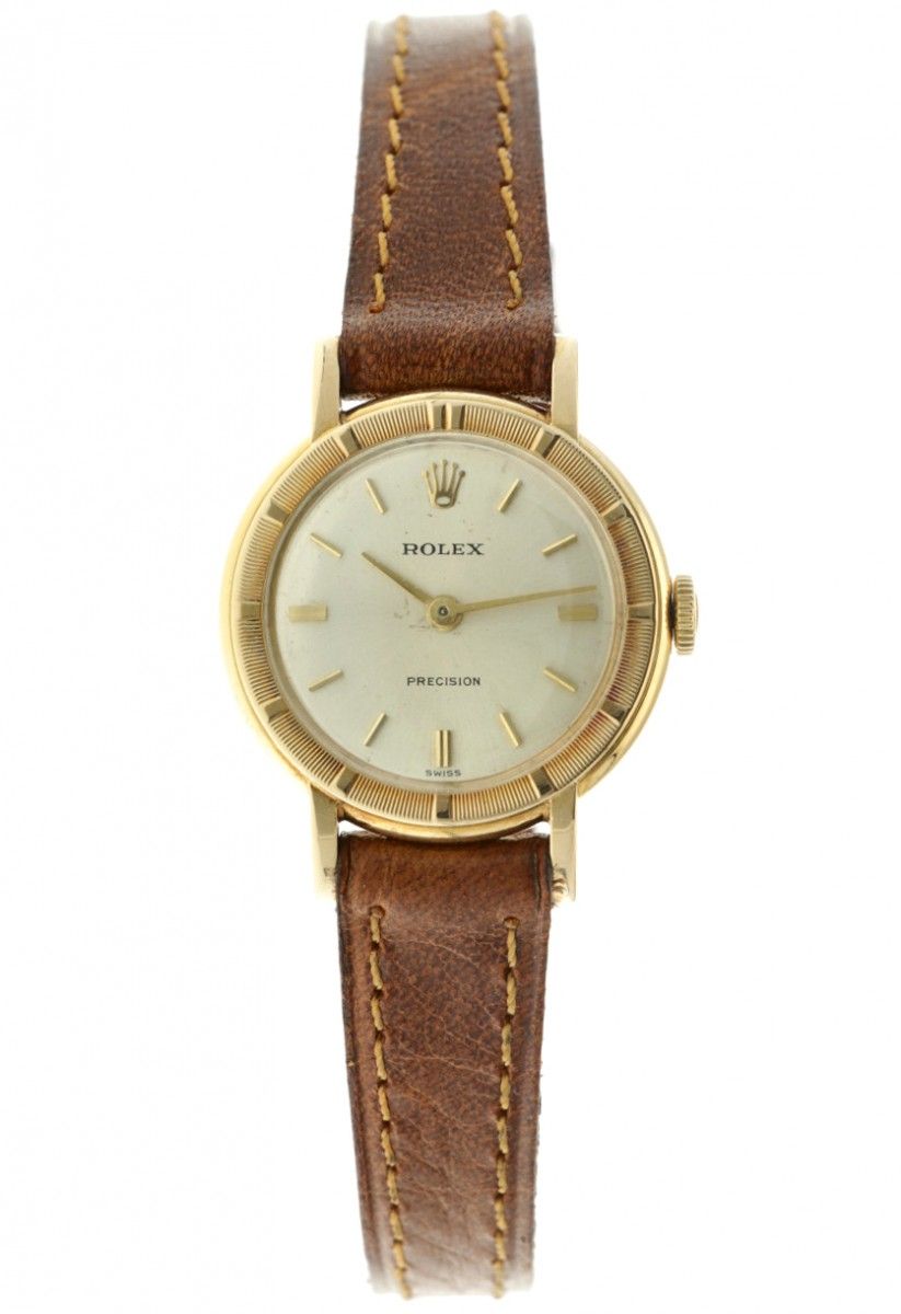 Rolex Precision 2608 - Ladies watch - apprx. 1969. Boîtier : or jaune (18 kt.) -&hellip;