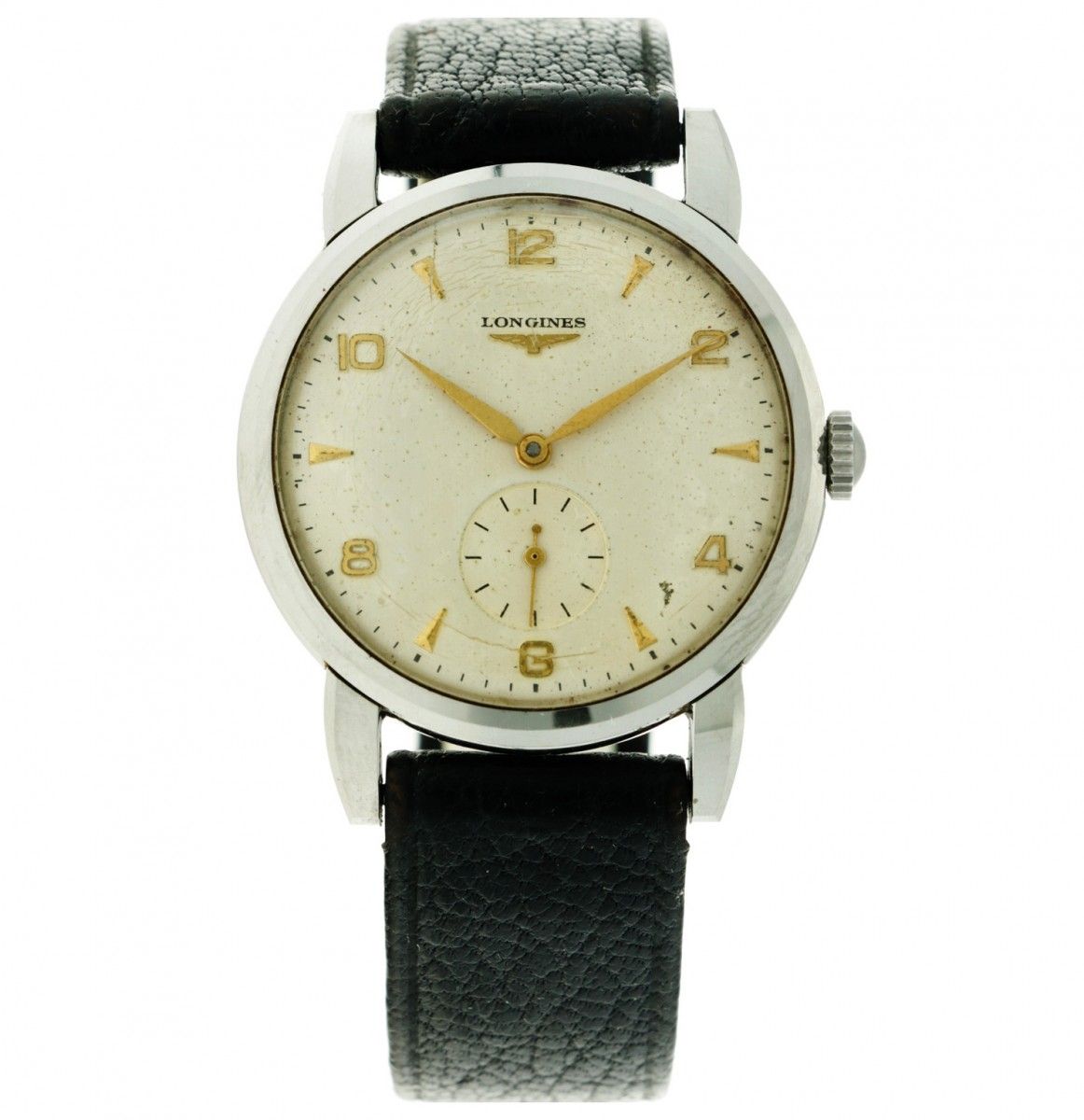 Longines Vintage 6445-1 - Men's watch - apprx. 1950. Boîtier : acier - bracelet &hellip;