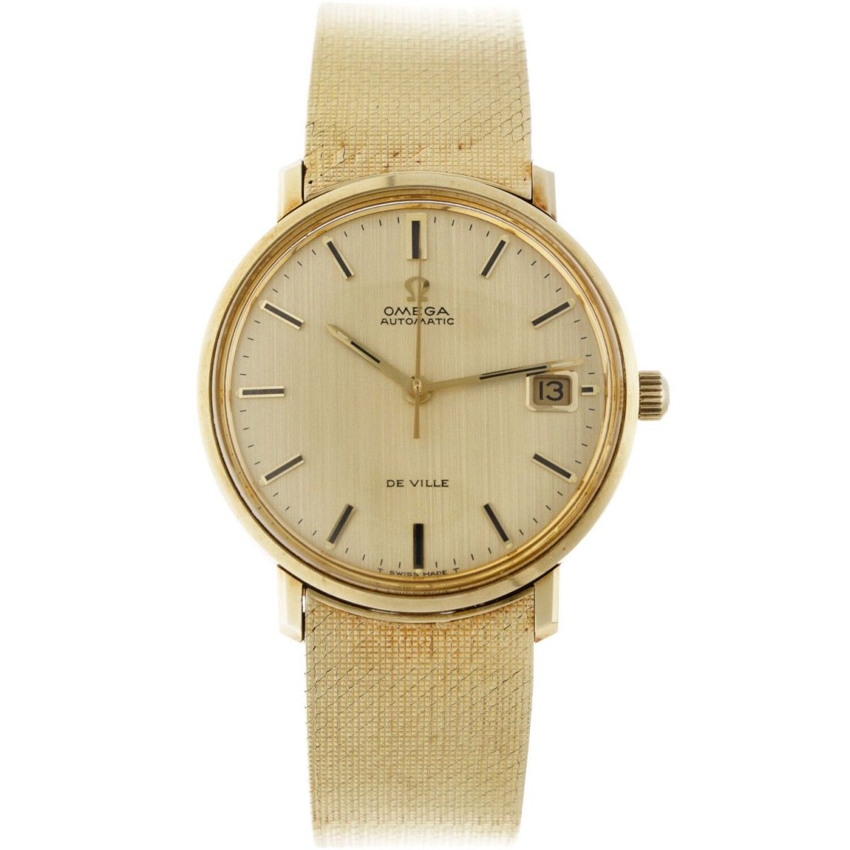 Omega de Ville 166.033 - Men's watch - apprx. 1974. Caja: oro amarillo (14 kt.) &hellip;