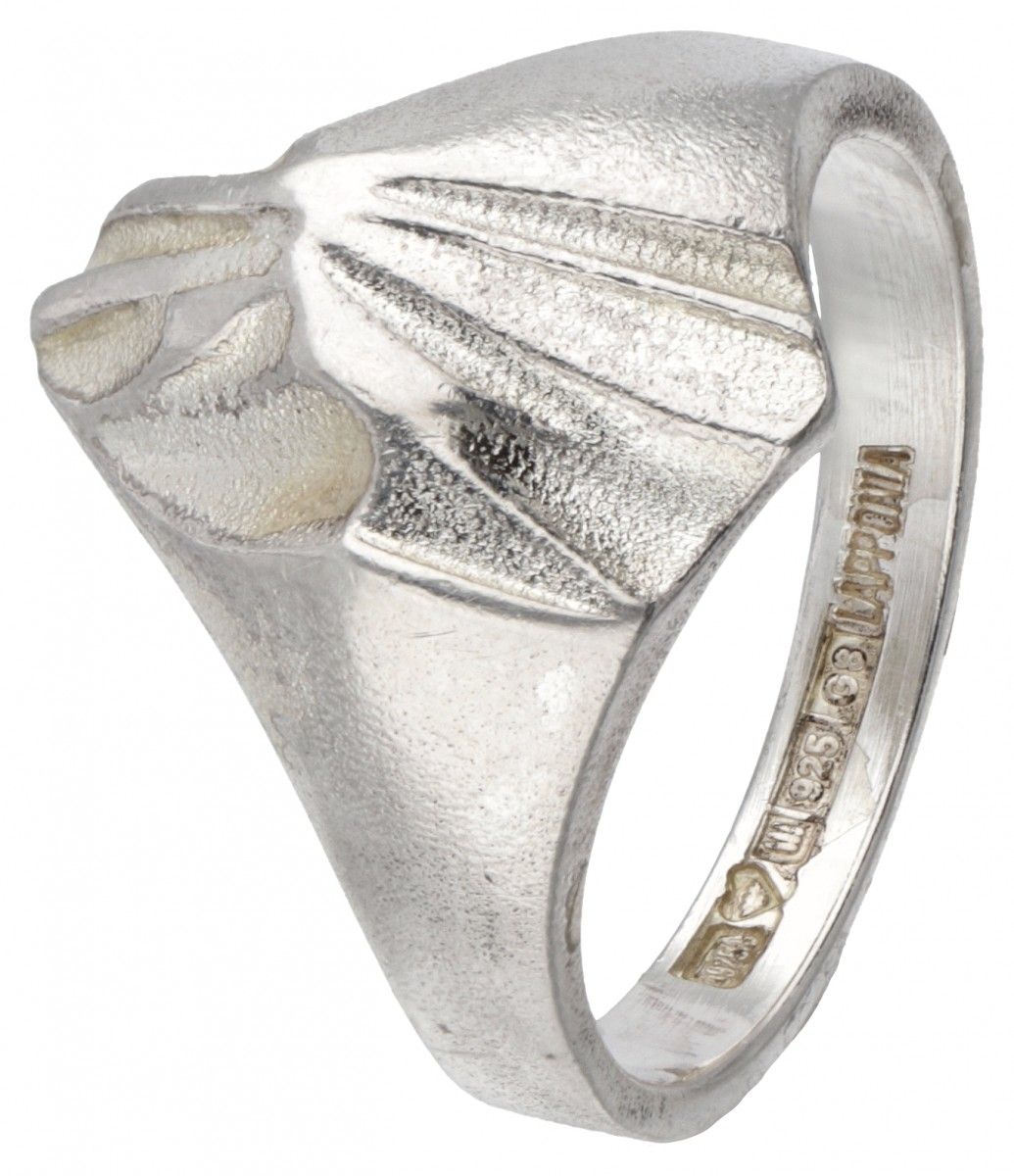 Björn Weckström for Lapponia silver design ring - 925/1000. Hallmarks: 925, nati&hellip;