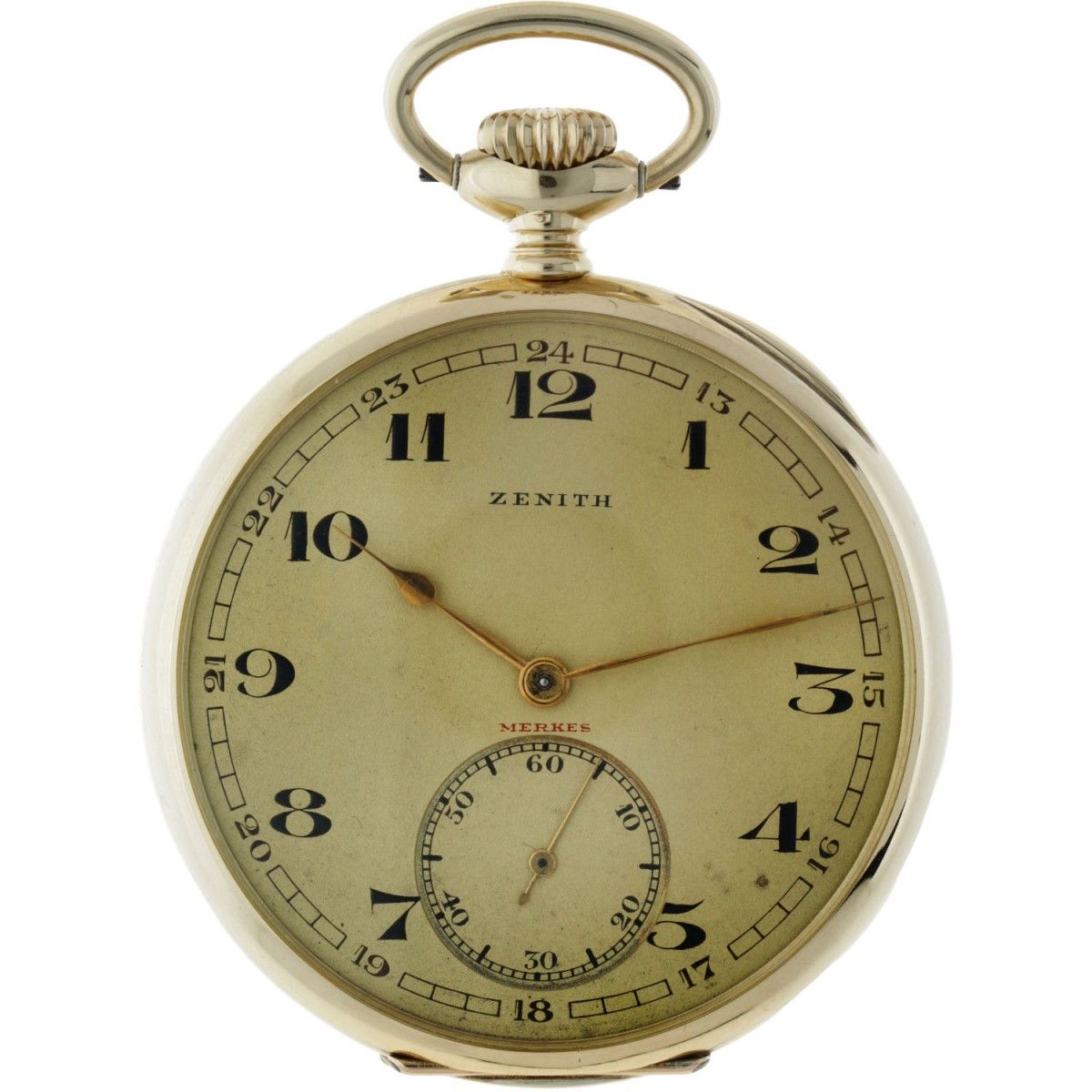 Zenith ''Merkes'' Lever Escapement - Men's pocket watch - apprx. 1900. Boîtier :&hellip;