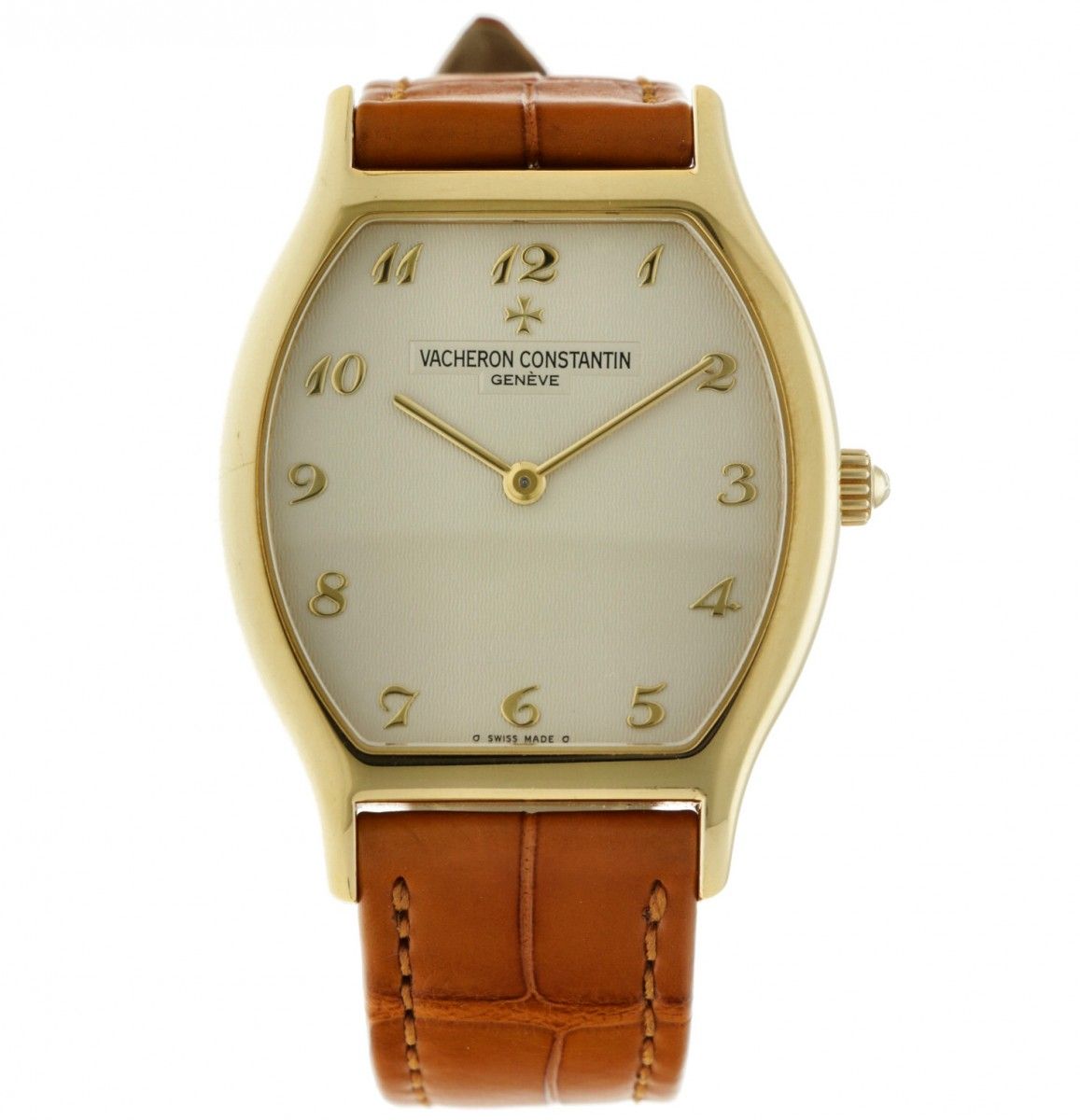 Vacheron & Constantin Tonneau - Men's watch - apprx. 2000. Boîtier : or jaune (1&hellip;