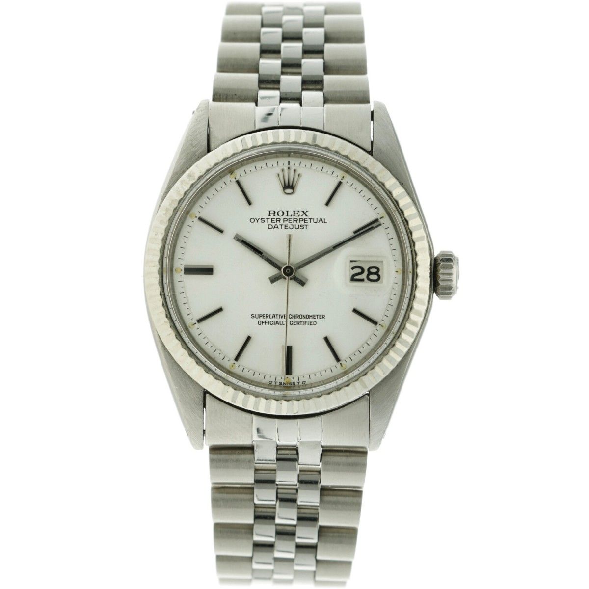 Rolex Datejust Sigma Dial 1601 - Men's watch -apprx. 1972. Case: steel - bracele&hellip;