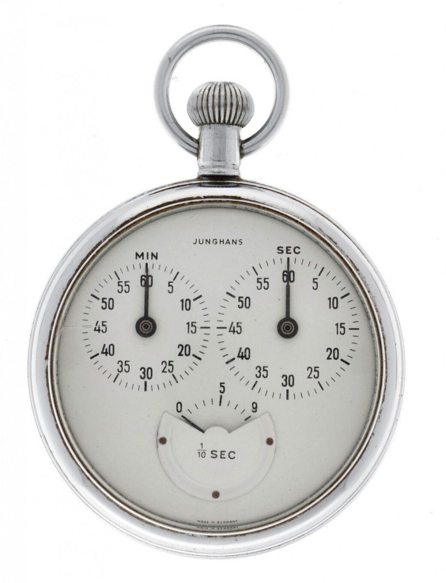 Junghans Stopwatch Case: steel - manual winding - condition: good - diameter: 55&hellip;