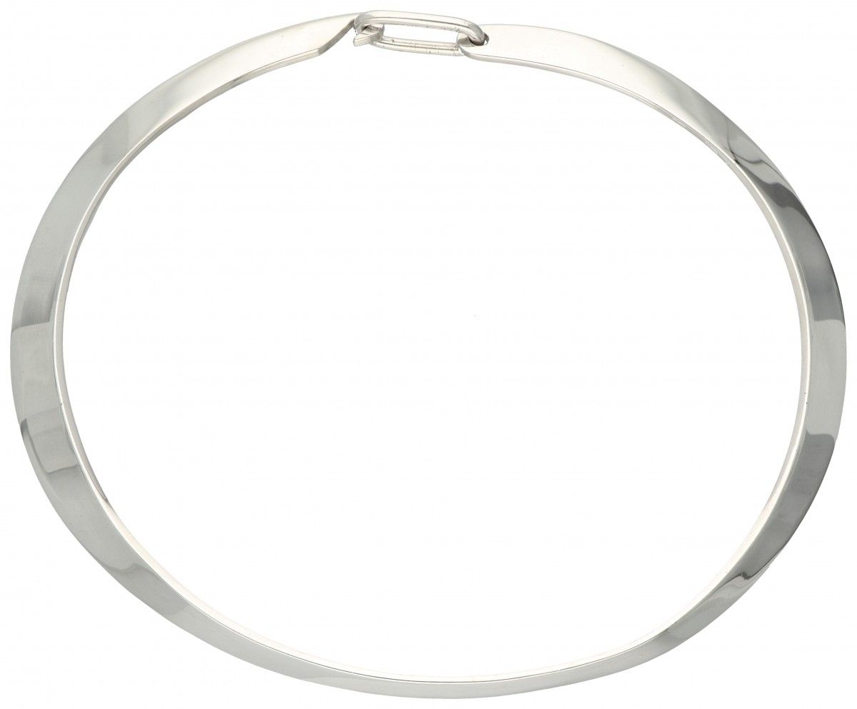 Silver Andreas Mikkelsen collar necklace - 925/1000. Hallmarks: ZI, Andreas Mikk&hellip;
