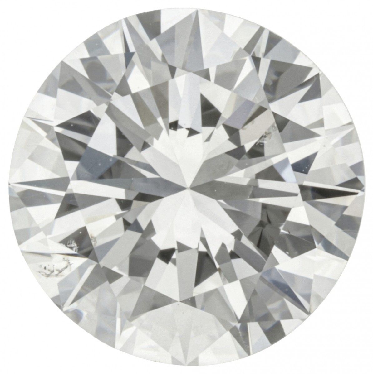 GIA Certified Brilliant Cut Diamond 2.44 ct. Gewicht: 2,44 ct. (8,78 - 8,96 x 5,&hellip;