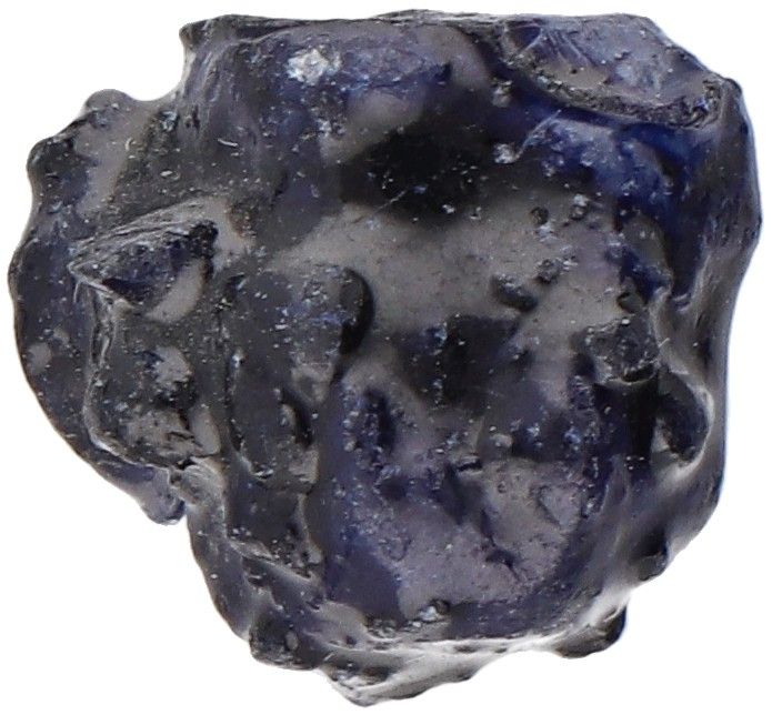 GLI Certified Rough Natural Sapphire Gemstone 6.100 ct. Schliff: Grob, Farbe: Bl&hellip;