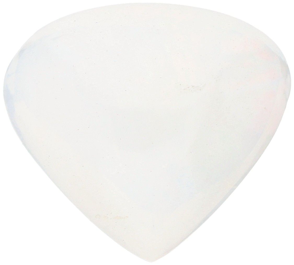 ITLGR Certified Natural White Opal Gemstone 6.16 ct. 切工:梨形凸面体，颜色：白色，带有色彩，重量：6.16&hellip;