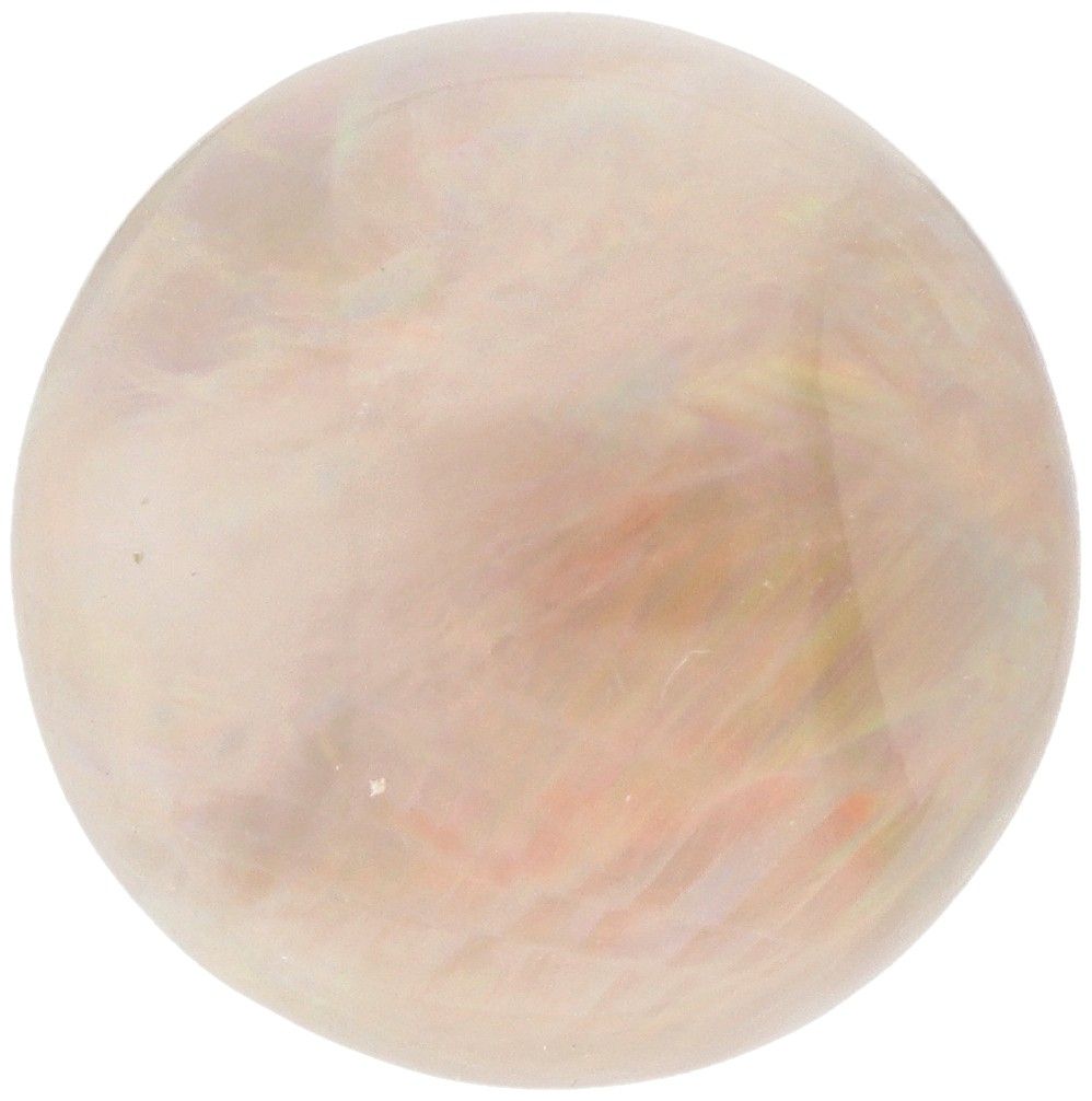 IDT Certified Natural Opal Gemstone 5.55 ct. 切割。圆形 Cabochon, 颜色: 灰色带颜色, 重量: 5.55&hellip;