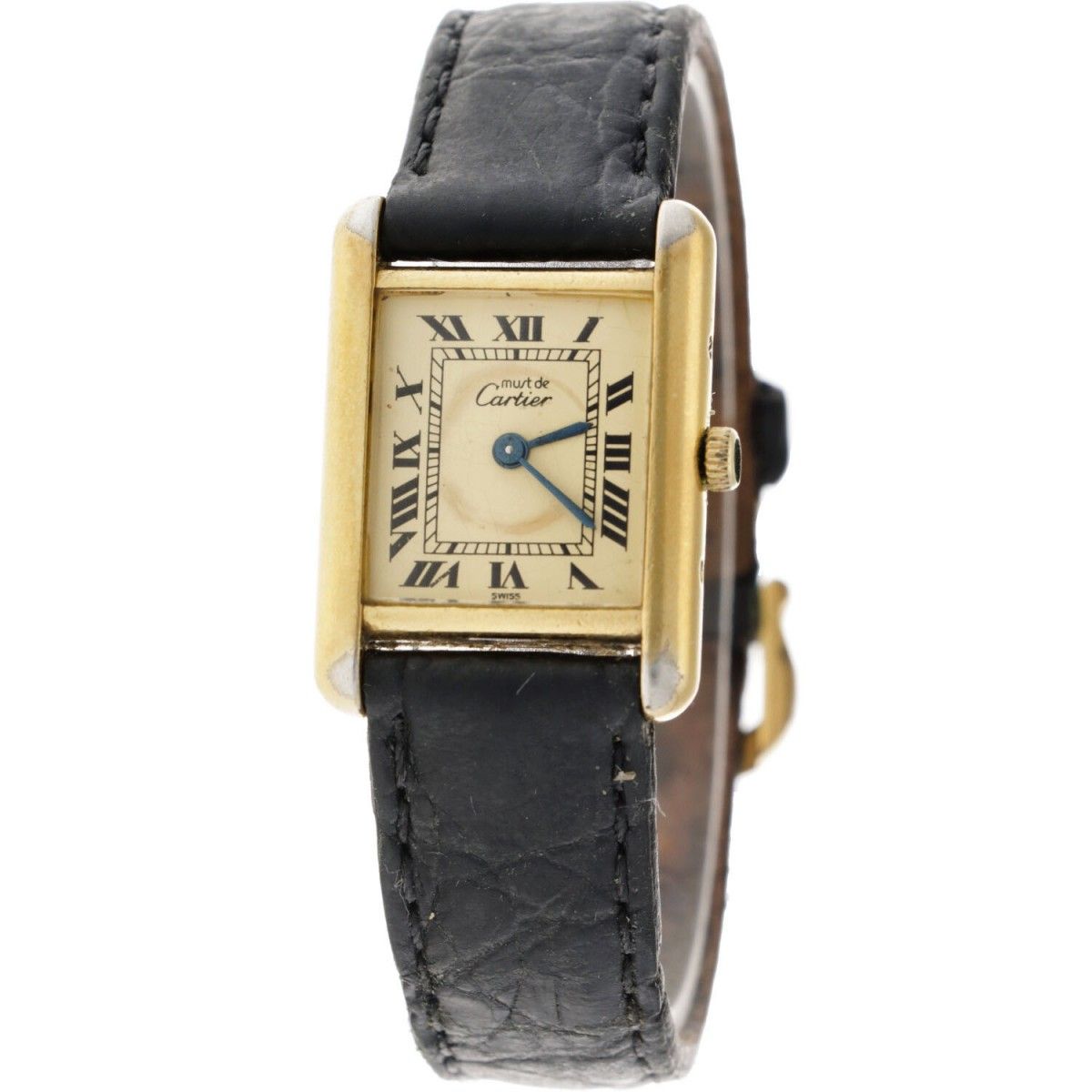 Cartier Tank Must Vermeil 5057001 - Ladies watch - approx. 1995 Caja: plata (925&hellip;