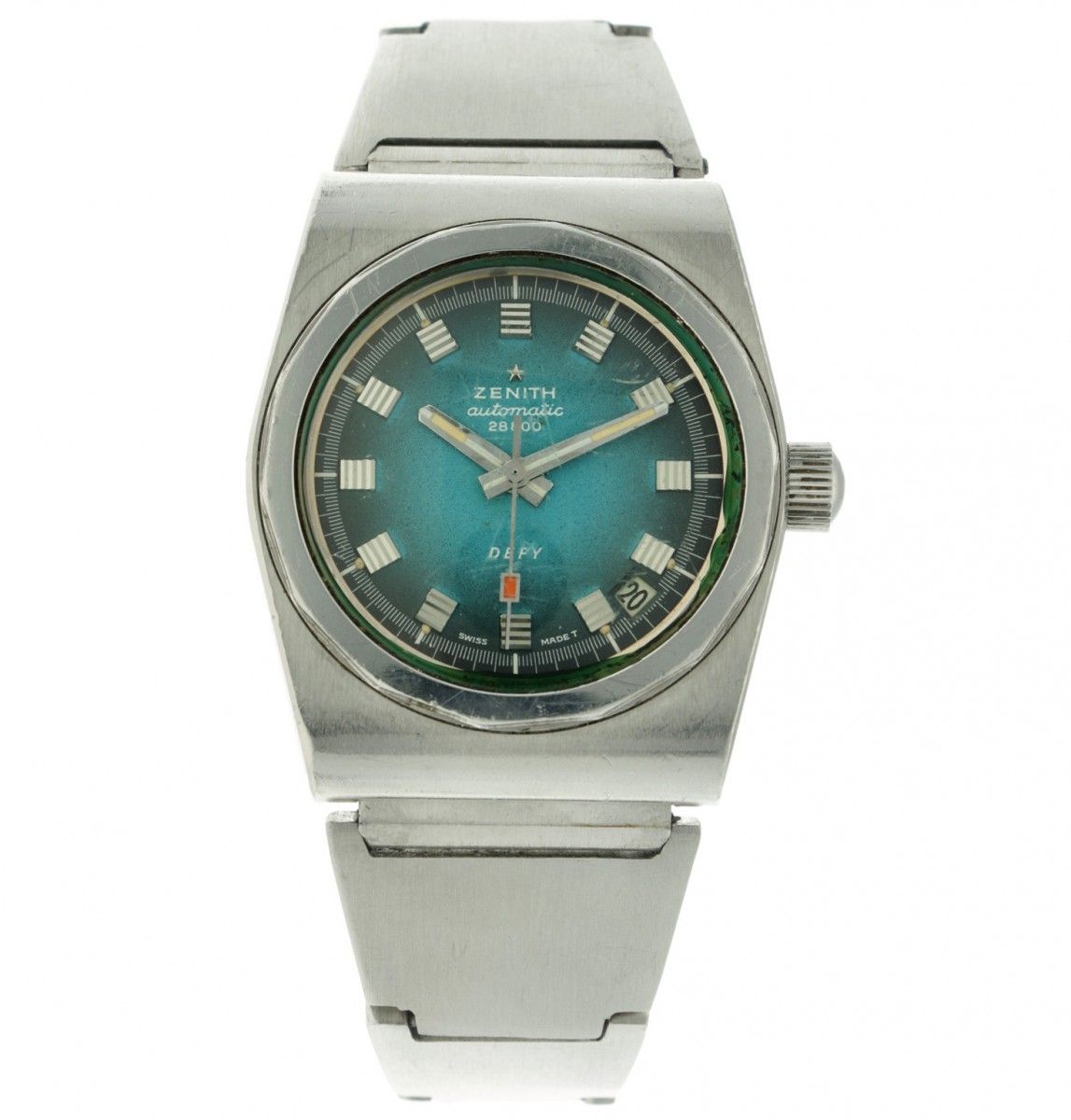 Zenith Defy - Men's watch - apprx. 1970. Boîtier : acier - bracelet : acier - au&hellip;
