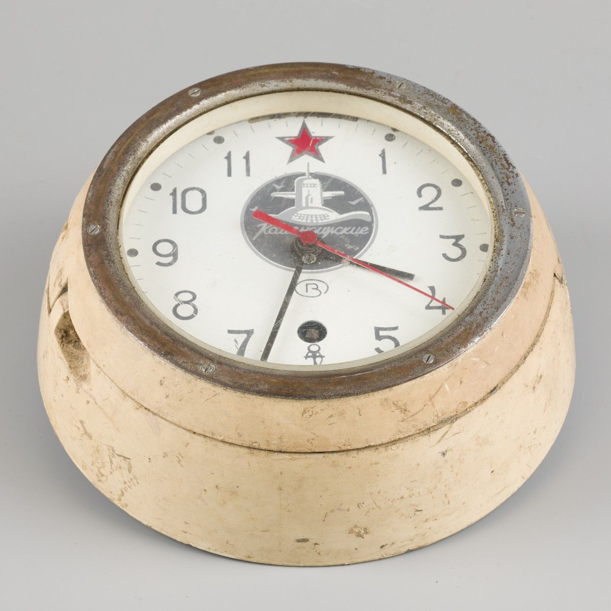 A Vostok (BOCTOK) Naval submarine wall clock, Russia / former U.S.S.R., 2nd half&hellip;