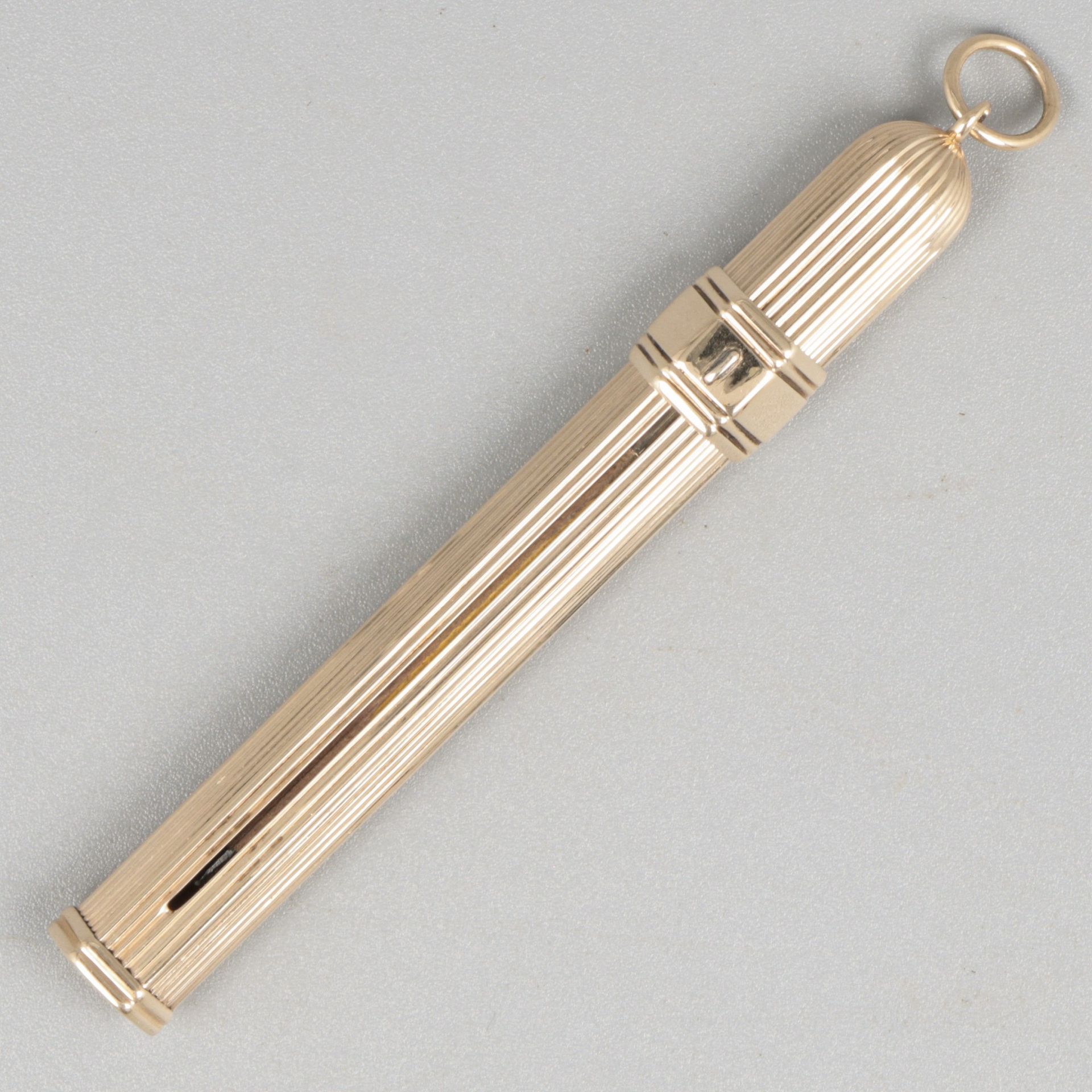 Sliding pencil (Utrecht, Johannes Mattheus van Kempen Jr. 1854-1858) gold. Schön&hellip;