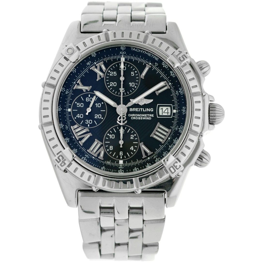 Breitling Crosswind A13355 - Men's watch - approx. 2005. Gehäuse: Stahl - Armban&hellip;