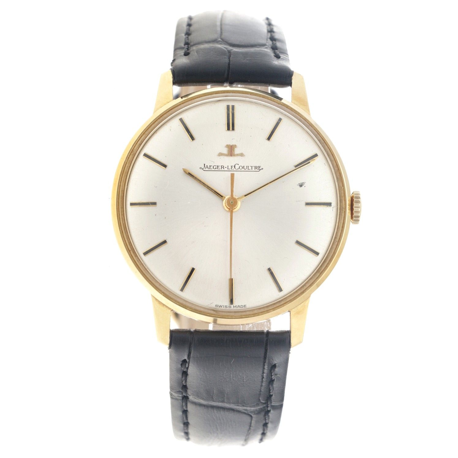 Jaeger-LeCoultre 20007 - Men's watch - approx. 1973. 表壳: 黄金（18K） - 表带: 真皮 - 手动上链&hellip;