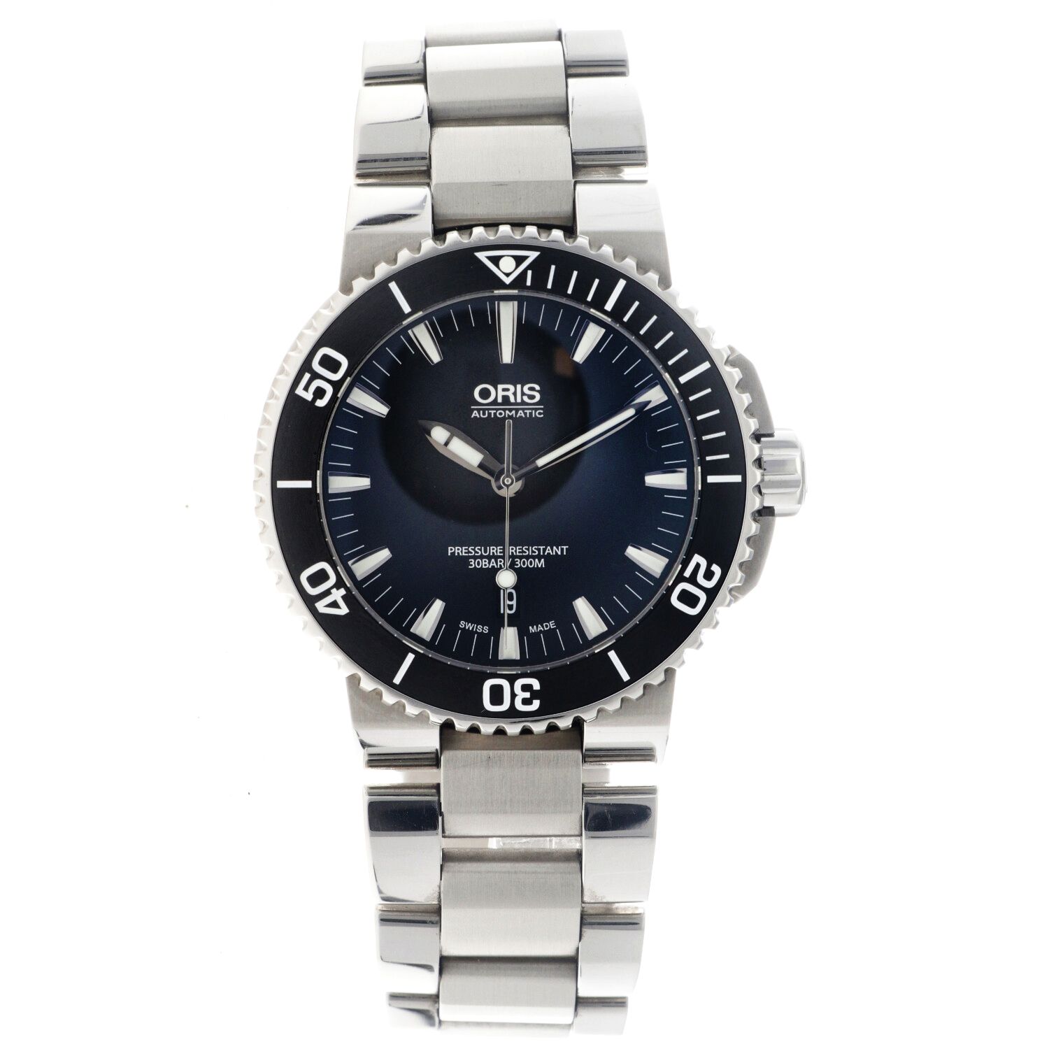 Oris Aquis 733 7653 - Men's watch - 2020. Case: steel - bracelet: steel - automa&hellip;