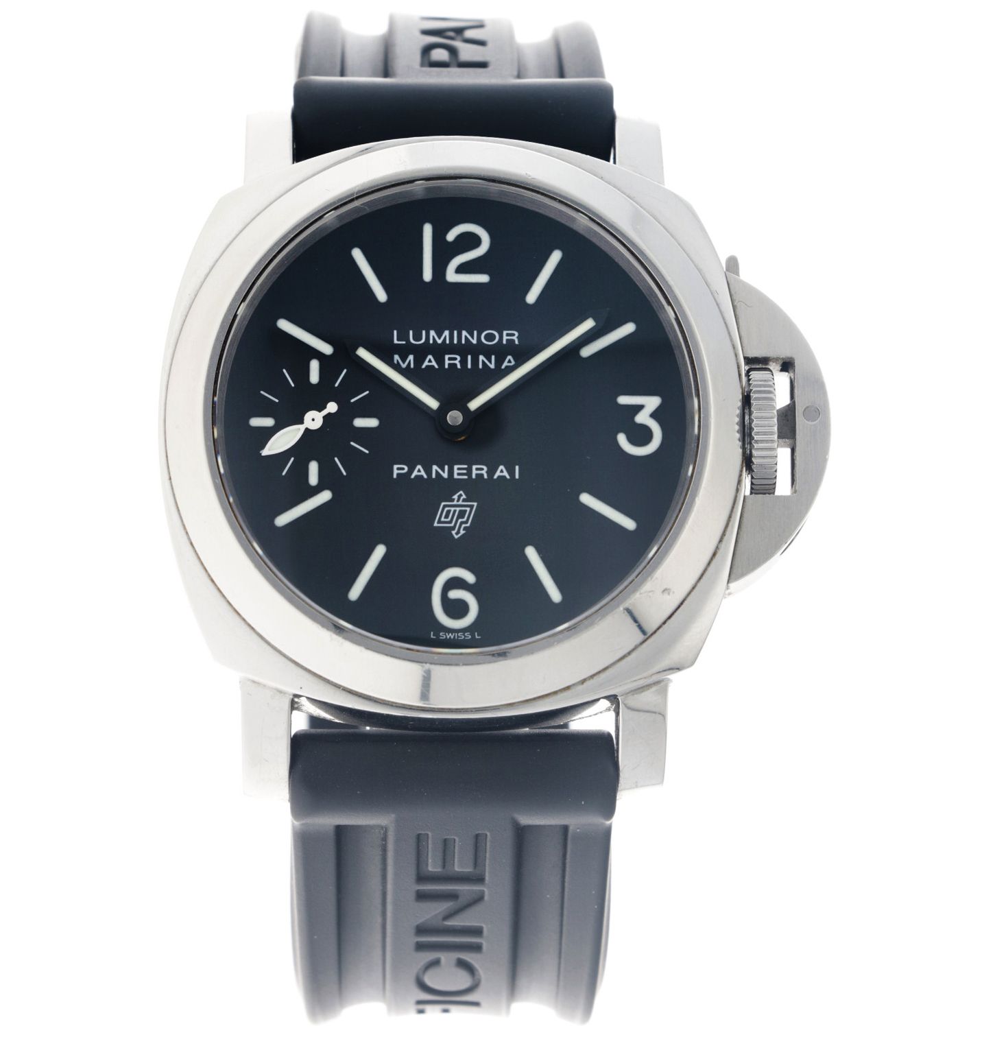 Panerai Luminor Marina OP 6617 - Men's watch - approx. 2004. Case: steel - strap&hellip;