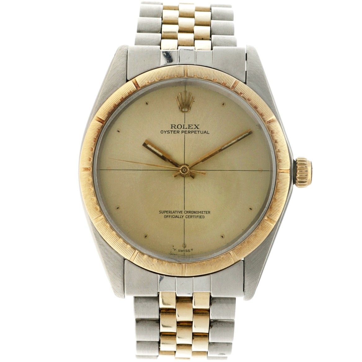 Rolex "Zephyr" Oyster Perpetual 1038 - Men's watch - approx. 1969. Case: gold/st&hellip;