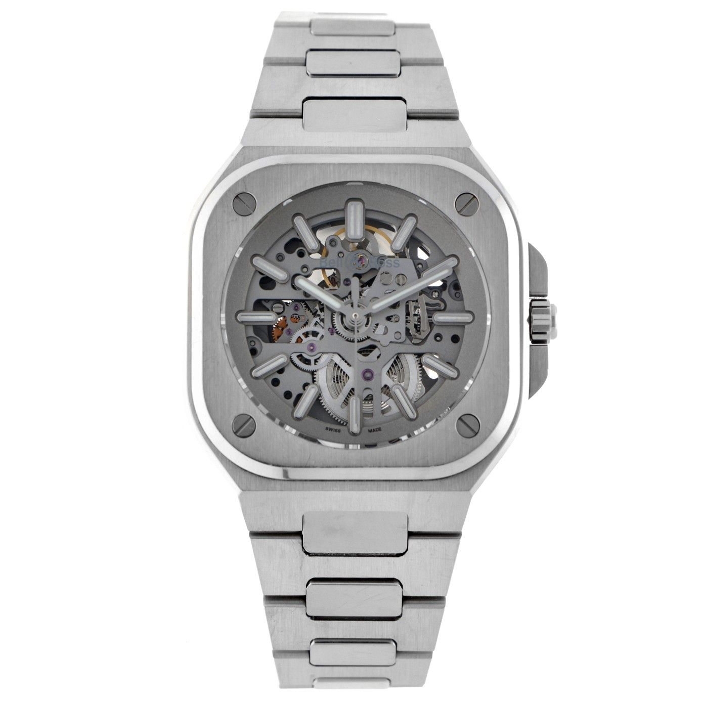 Bell & Ross Skeleton BR-05 - Men's watch. Cassa: acciaio - bracciale: acciaio - &hellip;
