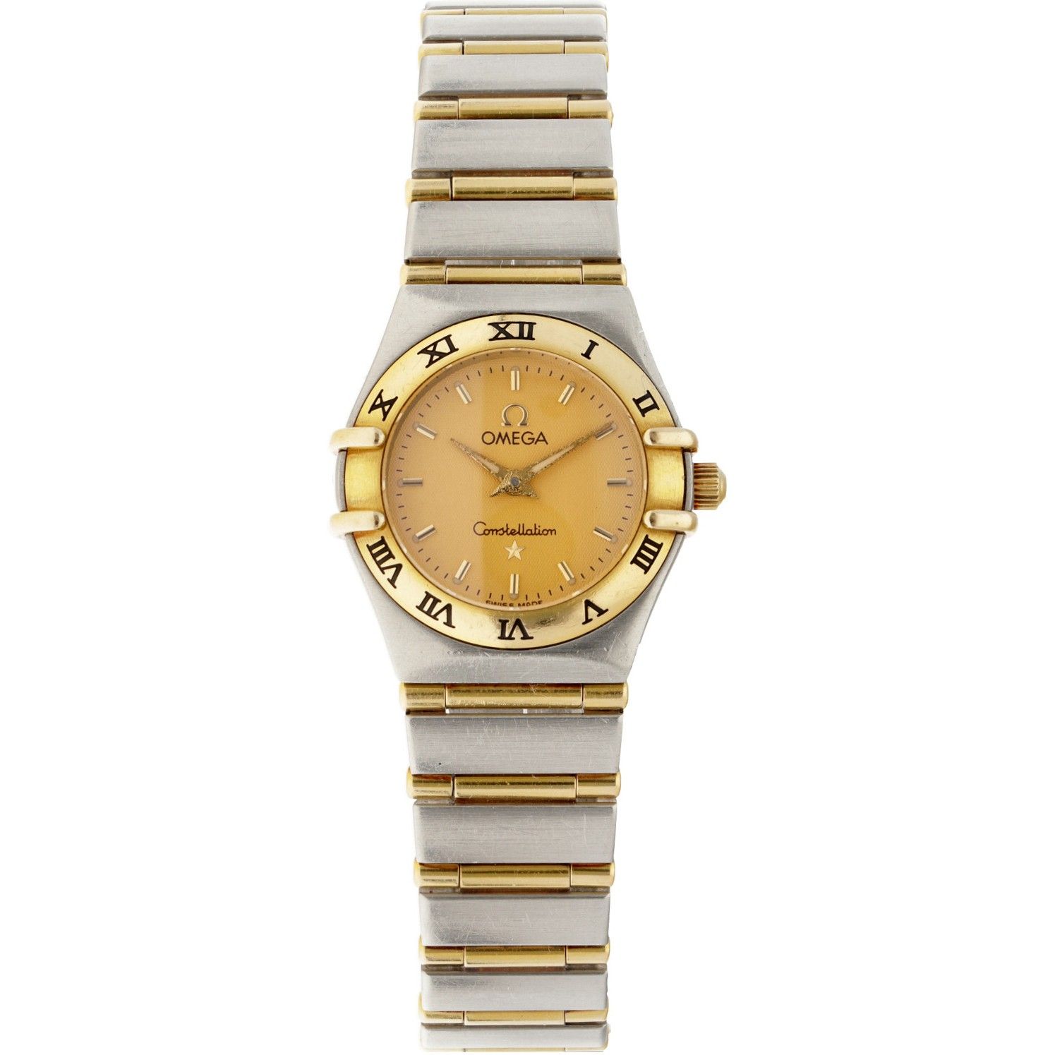 Omega Constellation 12621000 - Ladies watch - approx. 1998. Case: gold/steel (18&hellip;