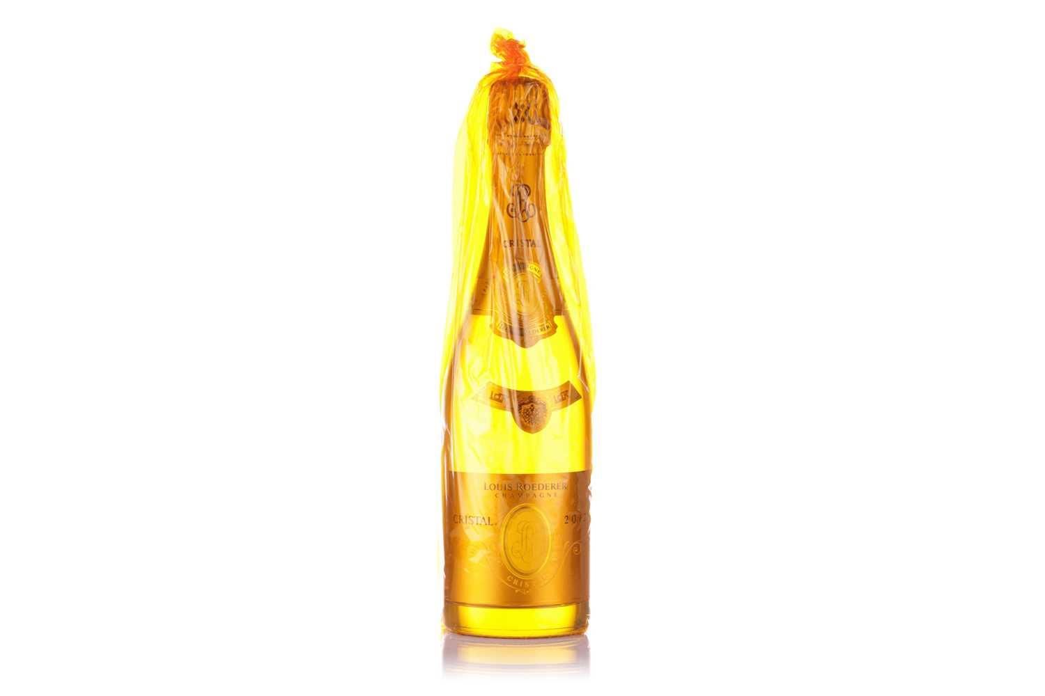 Null 一瓶 2012 年路易王妃水晶香槟，750 毫升，12% 私人收藏，产地：巴克斯