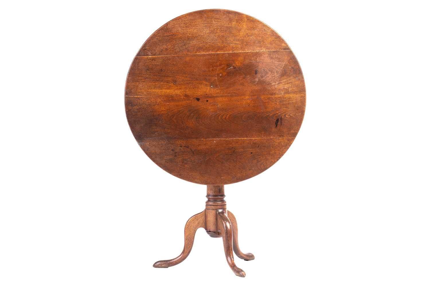 Null Tavolo a cavalletto a scatto in legno di frutto del XIX secolo, probabilmen&hellip;