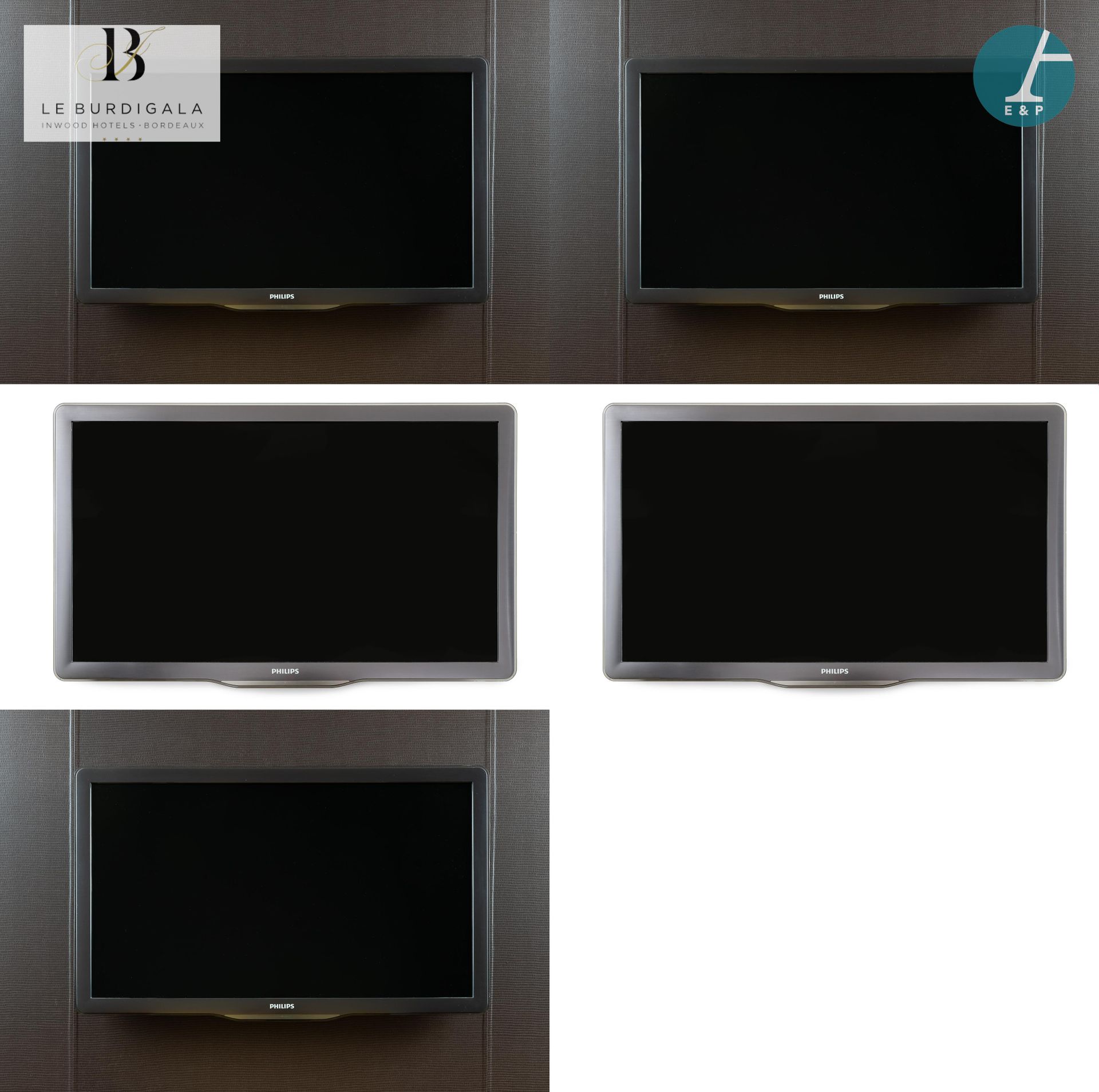 Null 
从波尔多的Burdigala 4*酒店出发

















一套3台飞利浦电视，110厘米屏幕和3台飞利浦电视89厘米屏幕。


&hellip;