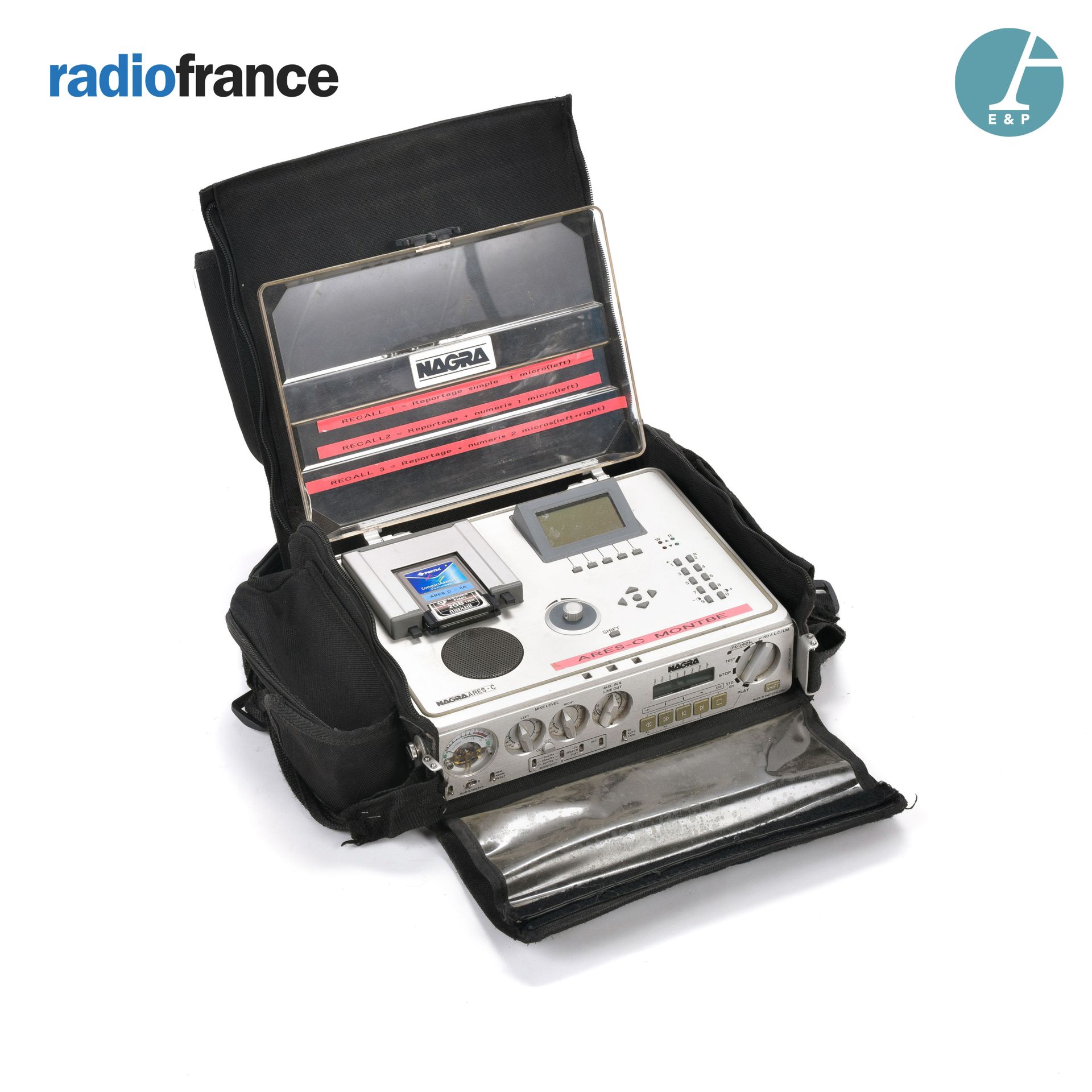 Null NAGRA Digital Recorder, Ares-C, with its original black cloth bag with Radi&hellip;