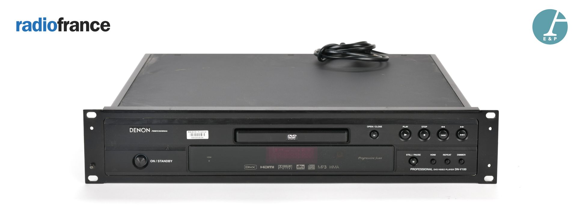 Null DENON professional - DVD video player DN-V100

H: 9cm - W: 48cm - D: 31cm

&hellip;