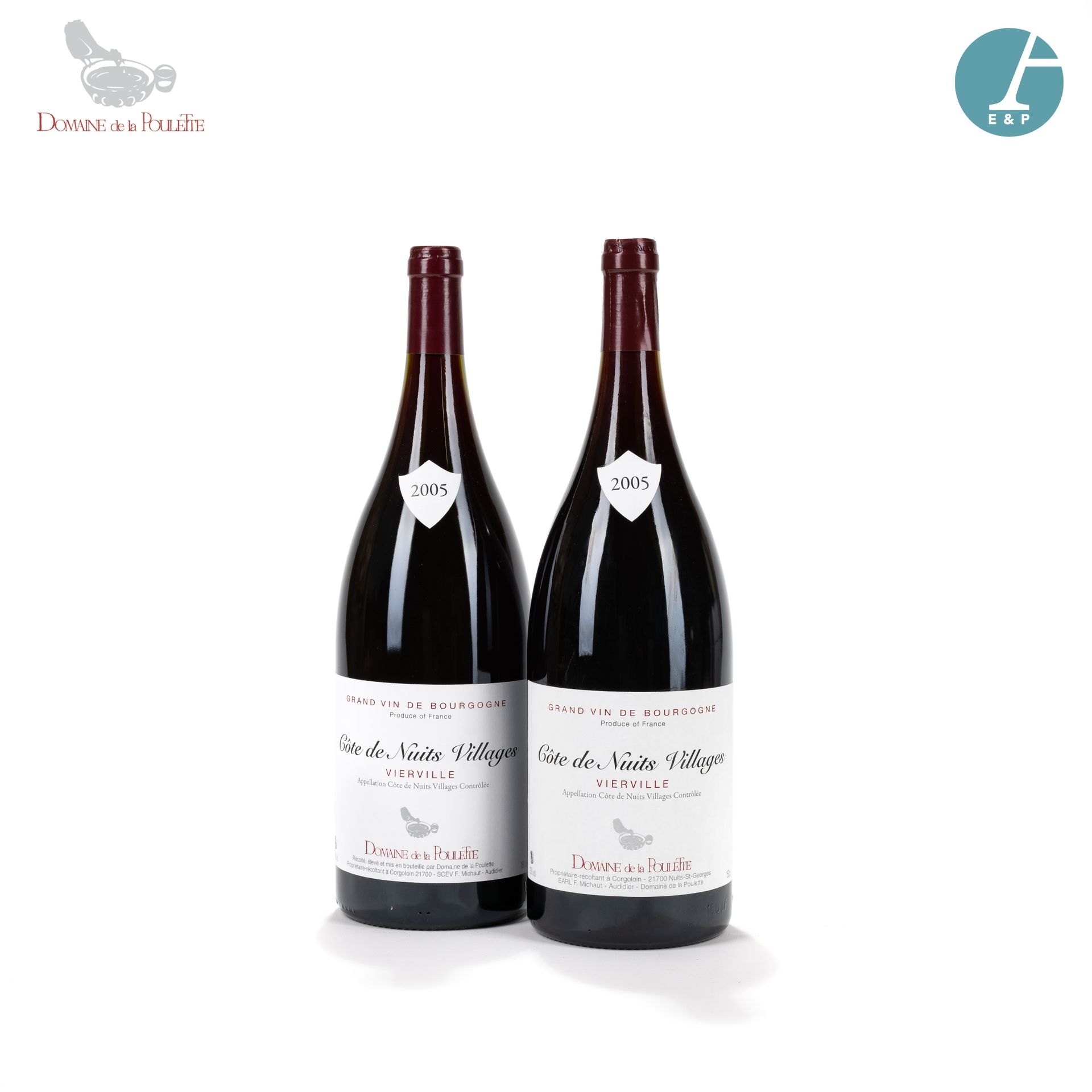 Null 
Directly from the cellars of the Domaine de la Poulette









2 Magnums&hellip;