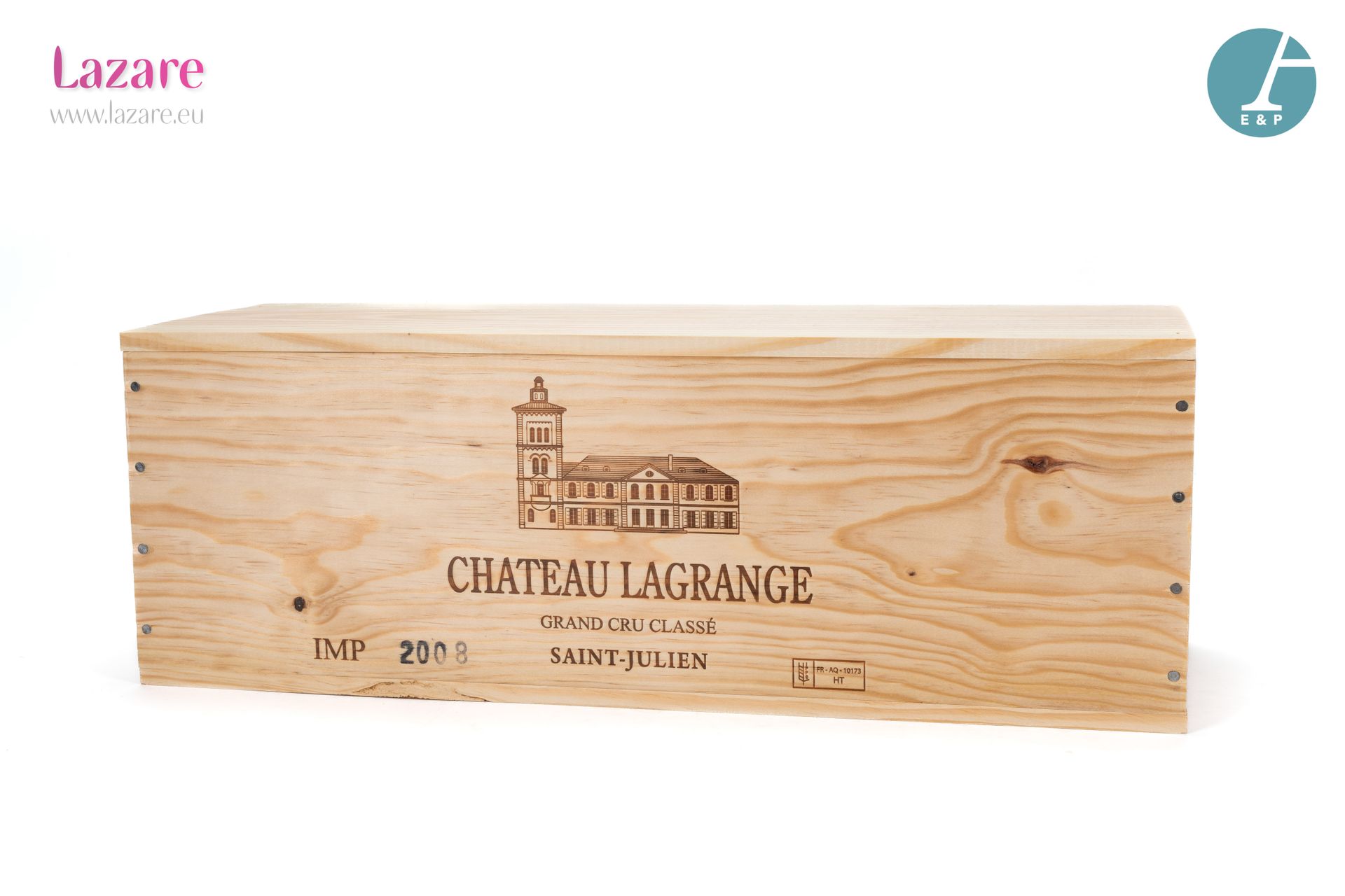 En provenance directe du château 1 Impérial (600 cl) CHATEAU LAGRANGE (estuche d&hellip;