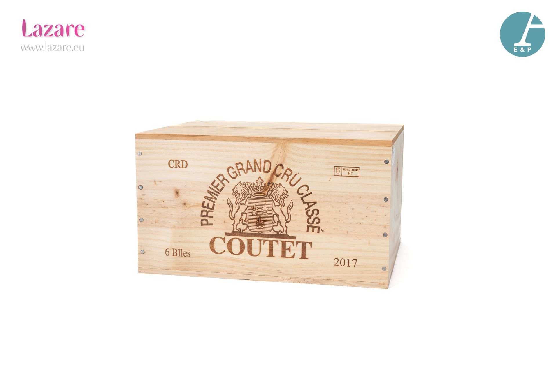 Null 6 Botellas CHATEAU COUTET (caja de madera original) 1er Cru Classé Sauterne&hellip;