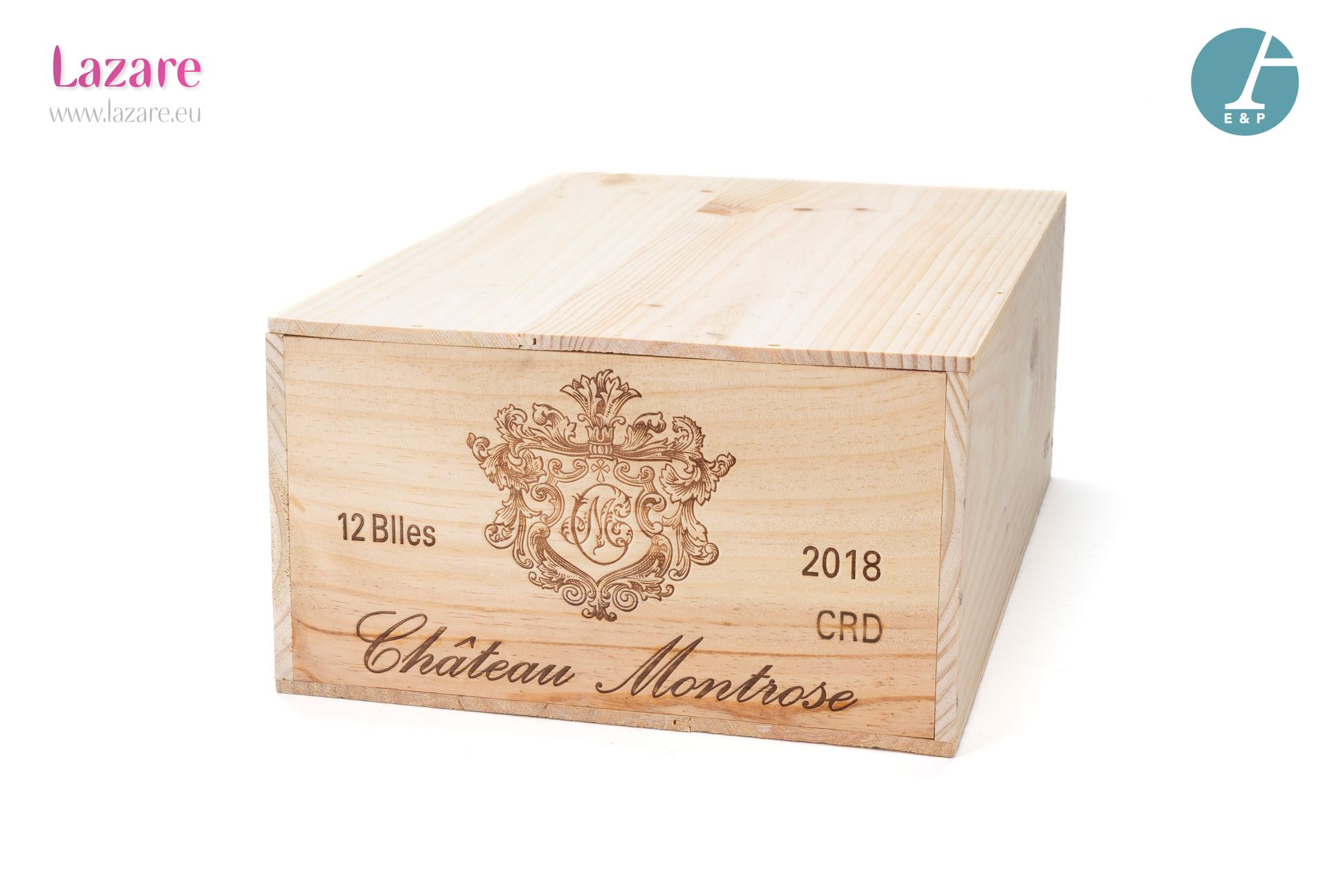 En provenance directe du château 12瓶 CHATEAU MONTROSE (原木箱)2018年圣埃斯泰夫二级特等酒