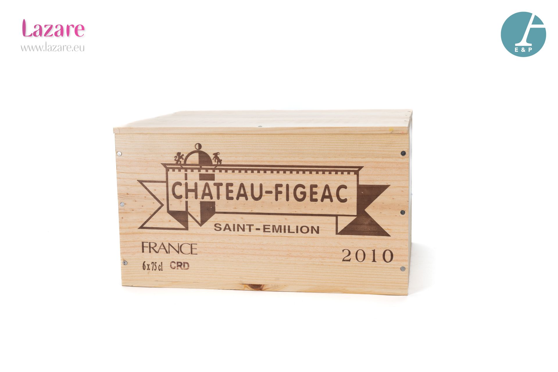 En provenance directe du château 6 Bouteilles CHATEAU FIGEAC (Caisse Bois d'orig&hellip;