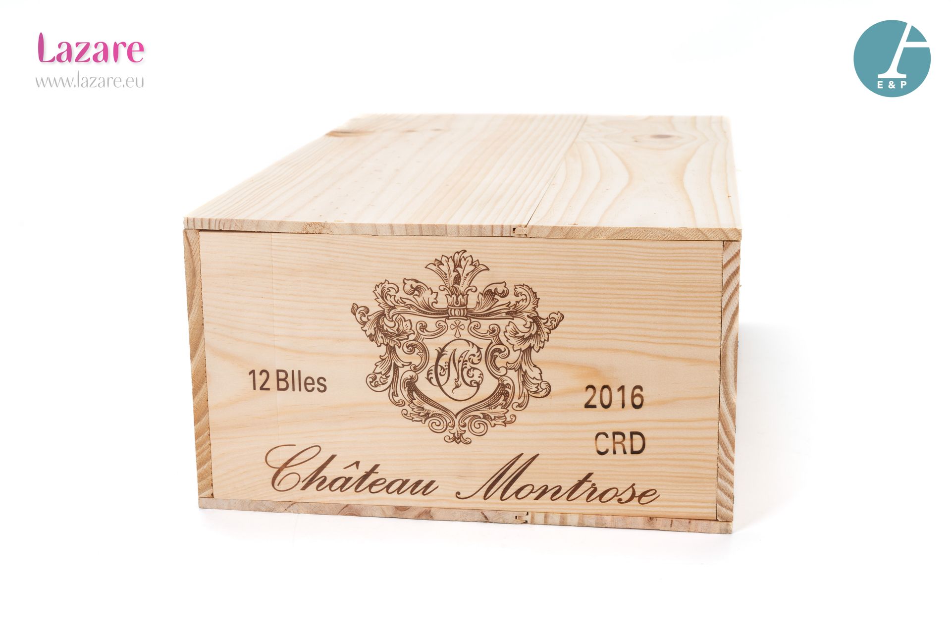 En provenance directe du château 12瓶 CHATEAU MONTROSE (原木箱)2016年圣埃斯泰夫二级特等园葡萄酒