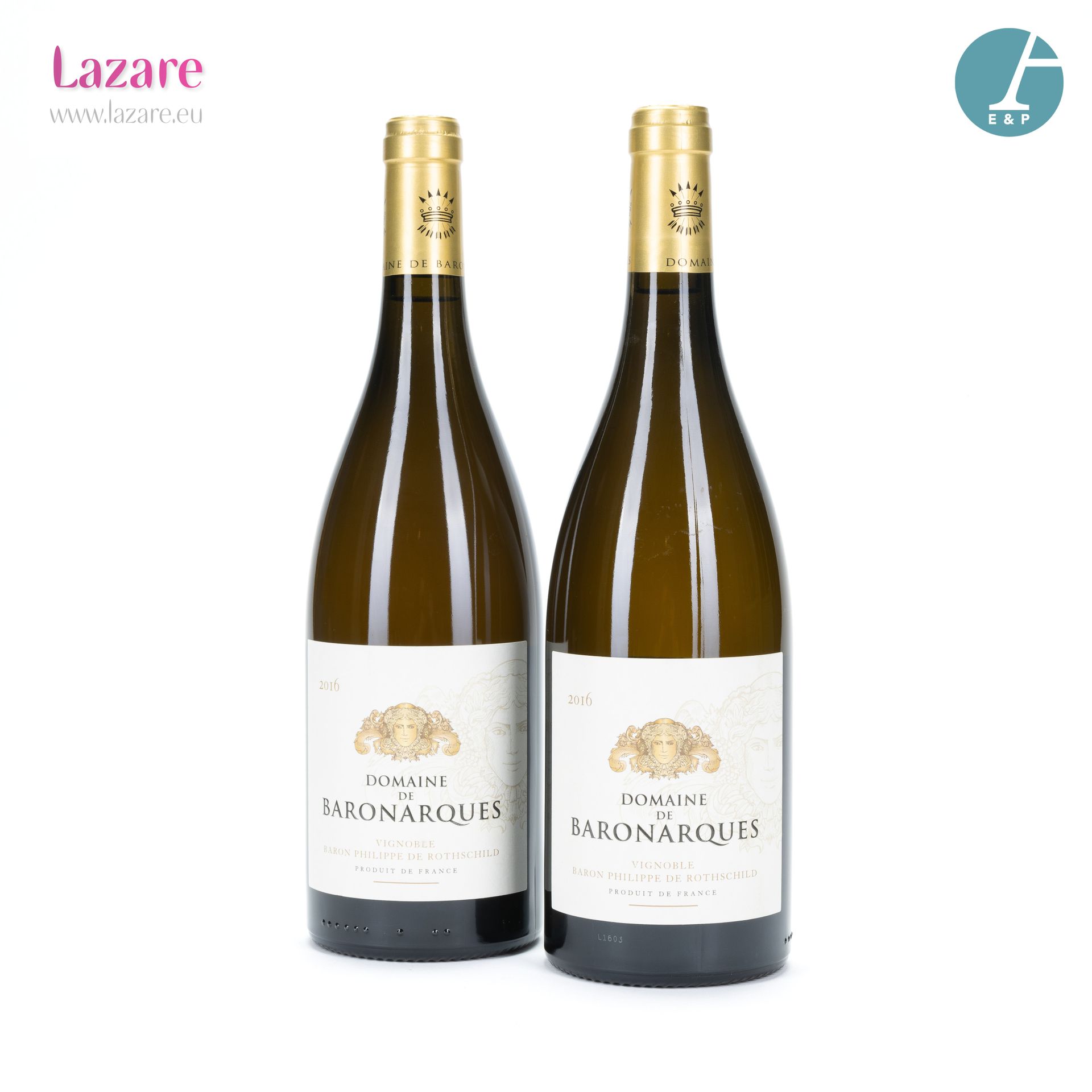 Null 2 Bottiglie LIMOUX Bianco Domaine de Baronarques 2016