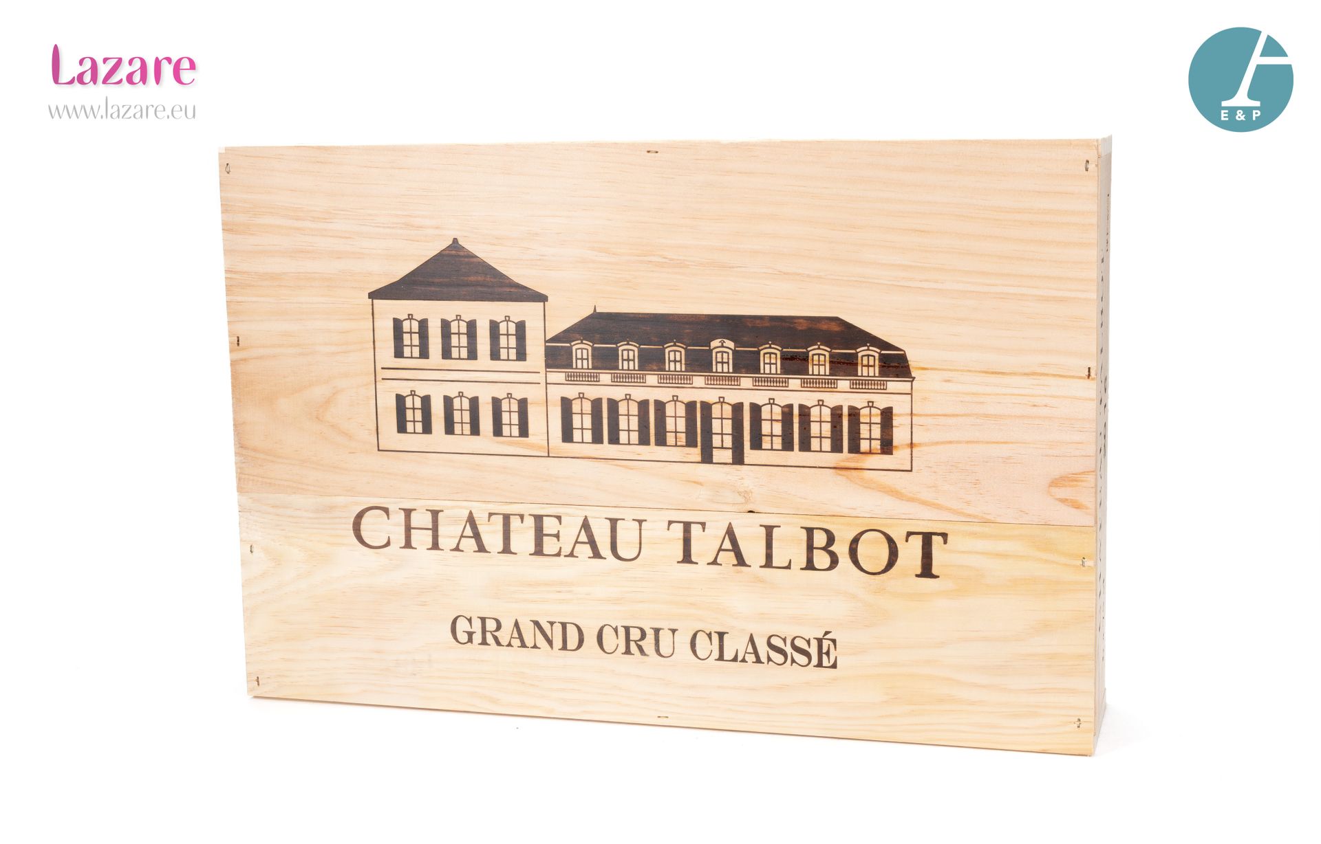 En provenance directe du château 6瓶 CHATEAU TALBOT (原木箱)2016年圣朱利安第4级特级酒