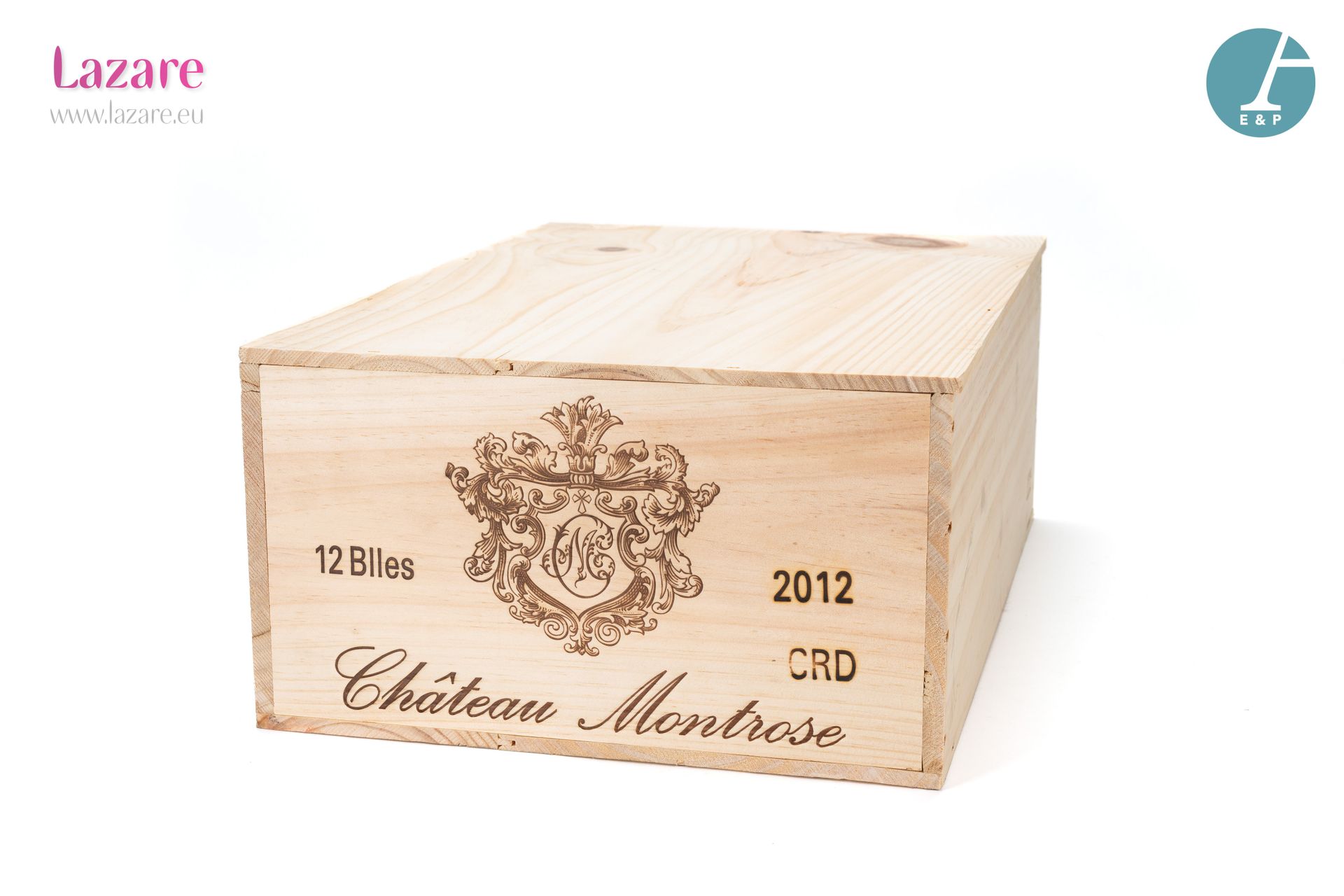 En provenance directe du château 12 Bottles CHATEAU MONTROSE (original wooden ca&hellip;