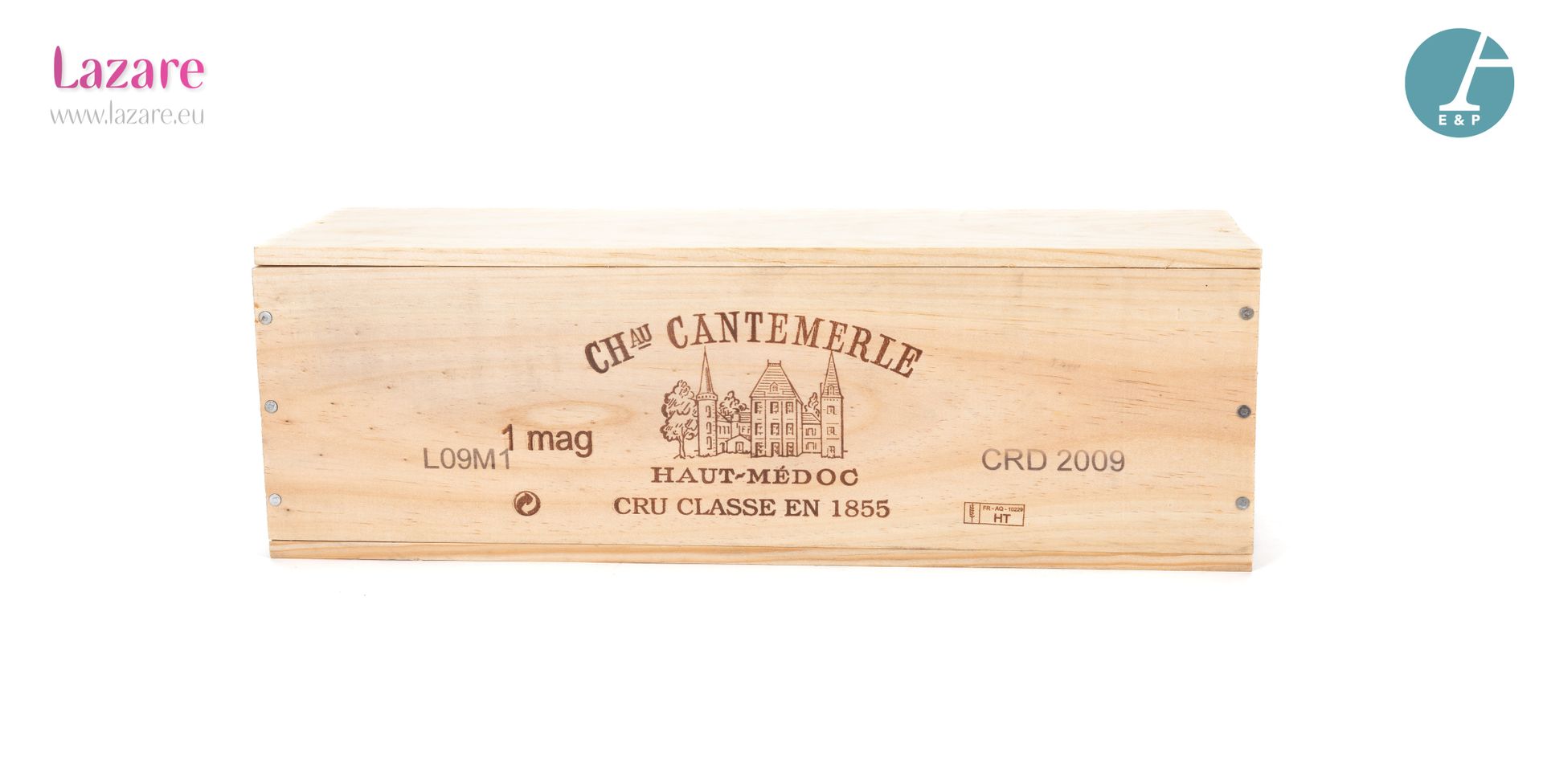 En provenance directe du château 1 Magnum CHATEAU CANTEMERLE (cassa di legno ori&hellip;