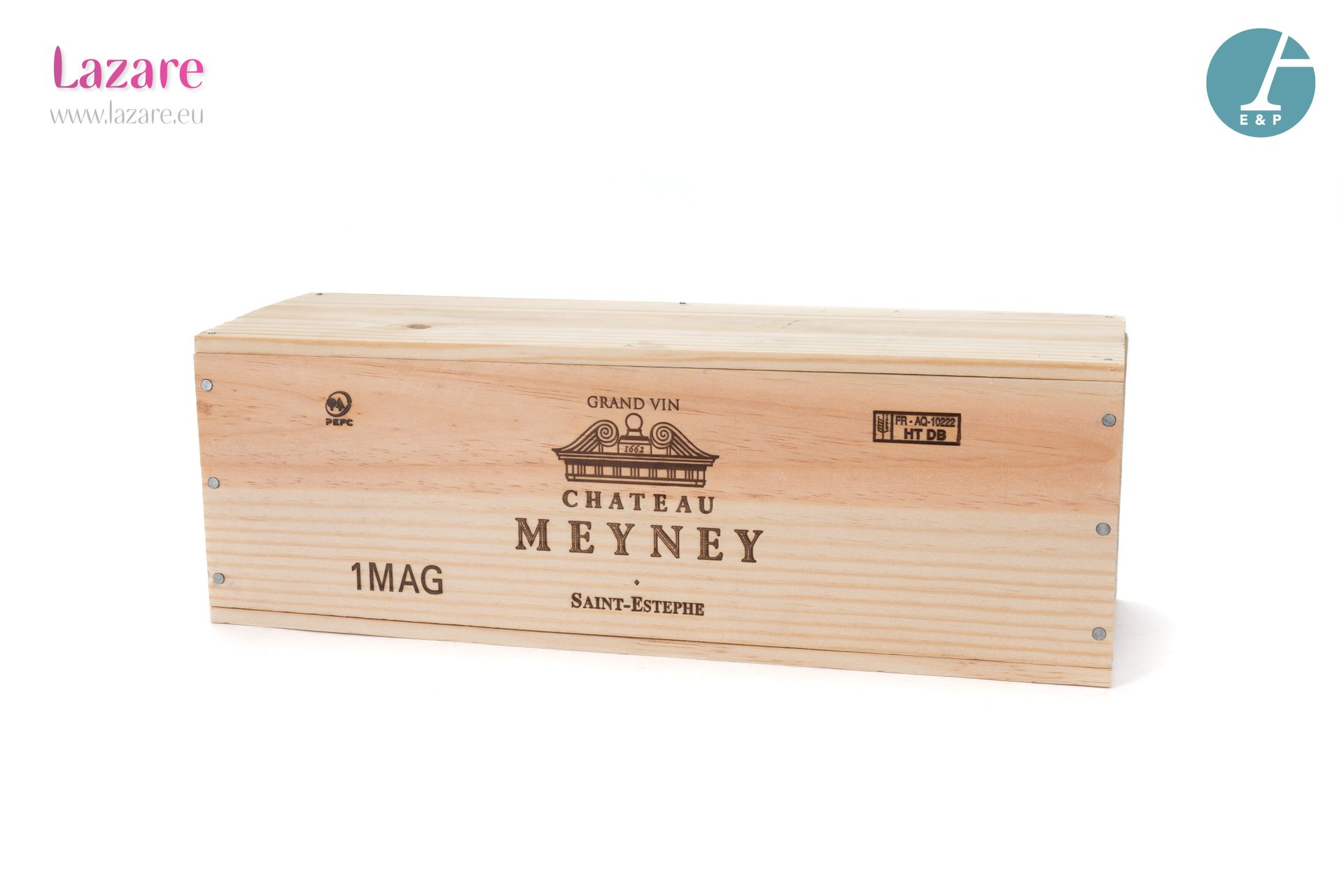En provenance directe du château 1 Magnum CHATEAU MEYNEY (caja de madera origina&hellip;