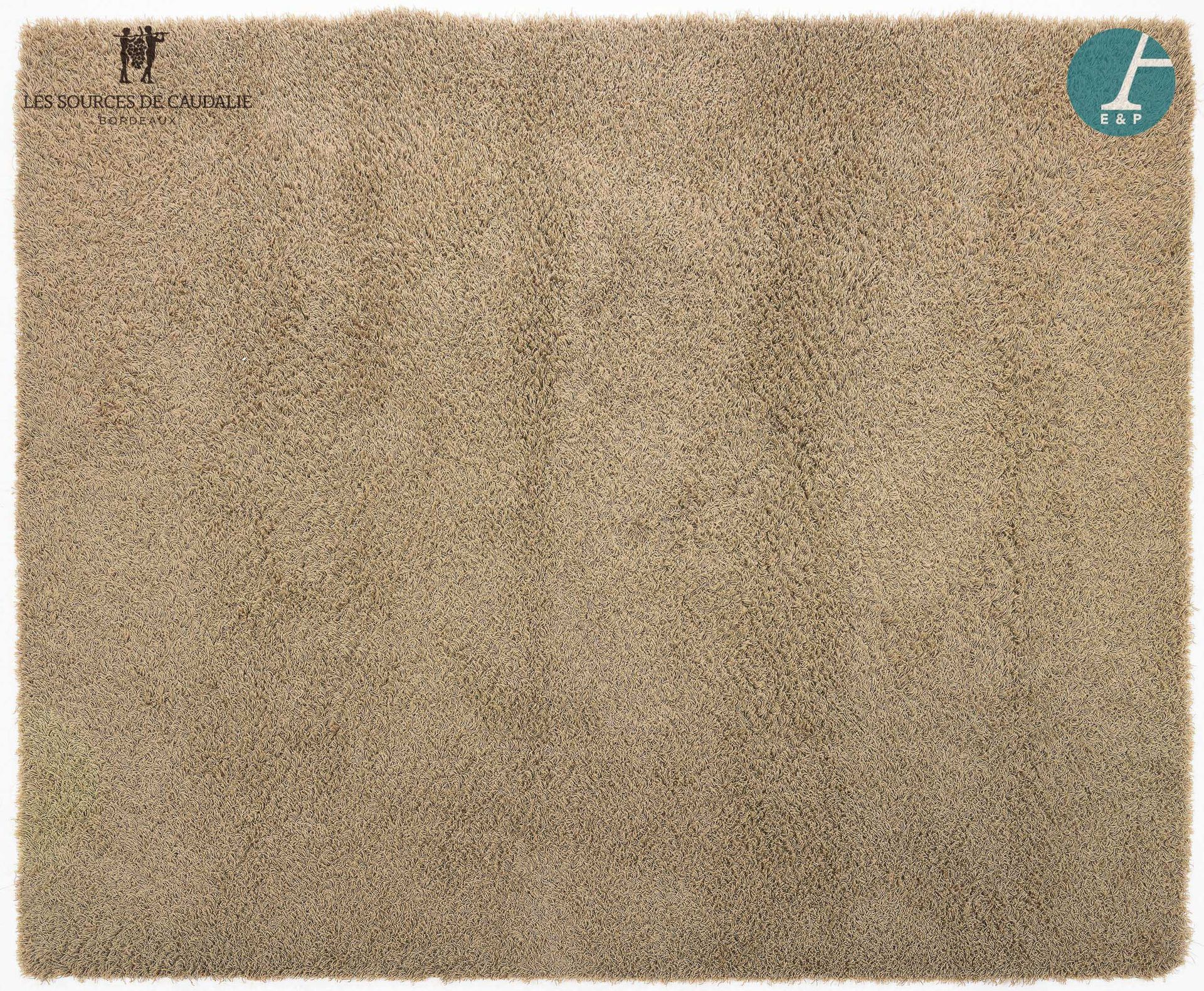 Null 从6号房间 "La Part des Anges "开始

米色背景的布克莱特地毯，羊毛材质。

226厘米 x 153厘米