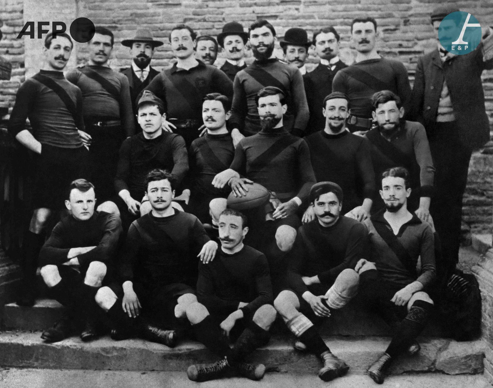 Null 
AFP


1900年代的图卢森体育场队。
1900年的图卢森体育场队。

银色印刷在巴里塔纸上，来自数字文件（黑白兰姆达印刷）。右下角有干燥的AF&hellip;