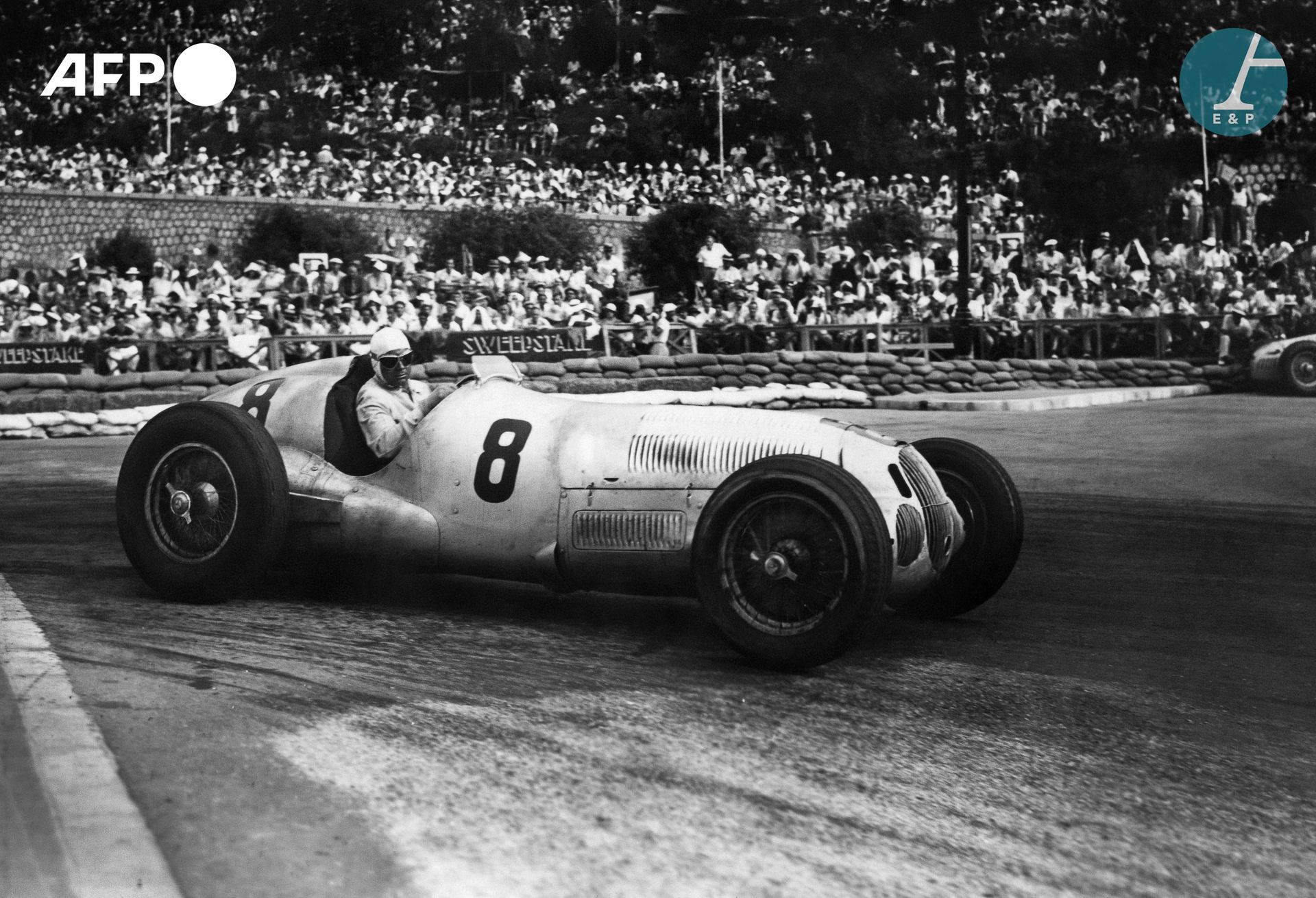 Null 
AFP

German racing driver Rudolf Caracciola during a race, 1930's.
German &hellip;