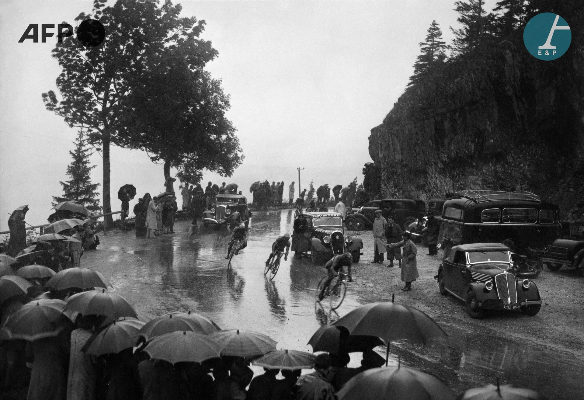 Null AFP

French cyclist Sylvain Marcaillou arrives at the summit of the Faucill&hellip;