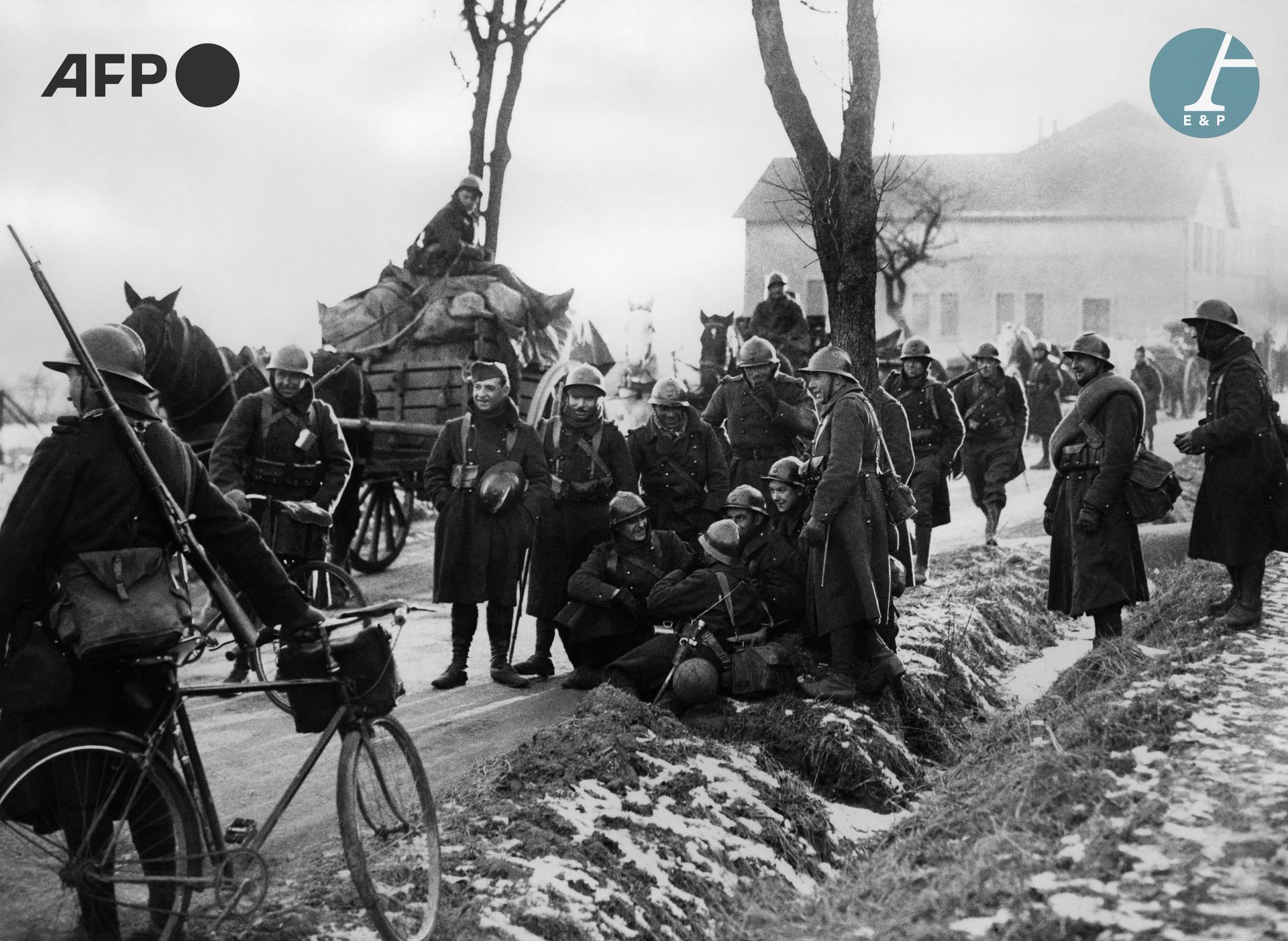 Null AFP

French troops just relieved from the front line. World War II, winter &hellip;