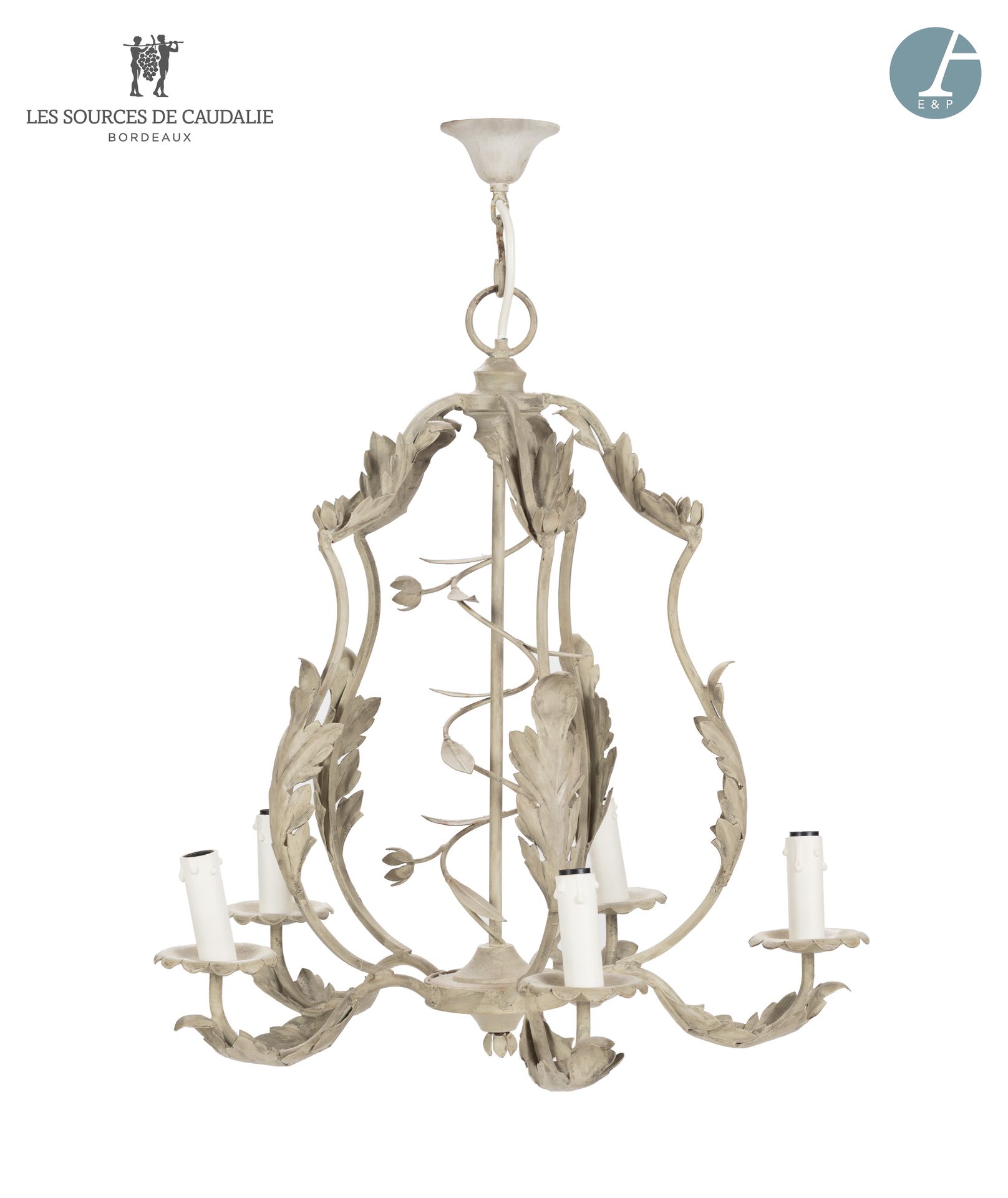 Null From Sources de Caudalie (Grange à Bateaux)
A five-light chandelier in meta&hellip;