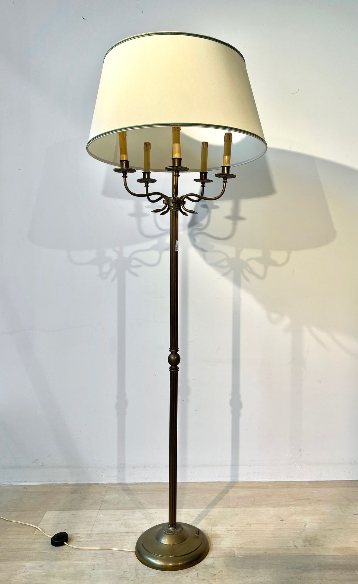 Null Vintage Stehlampe (H:183, D:64)